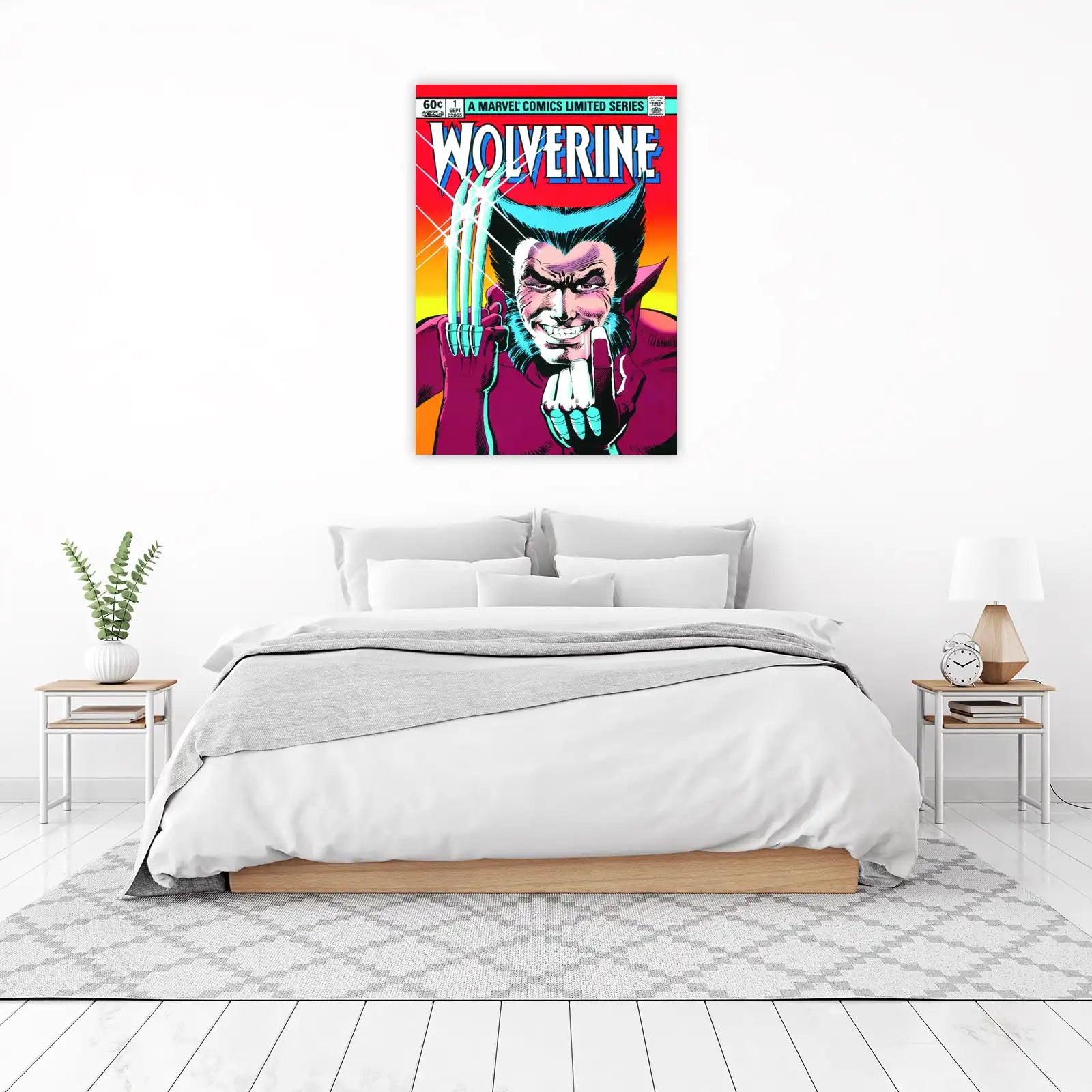 Wolverine Comic Cover Wall Art
