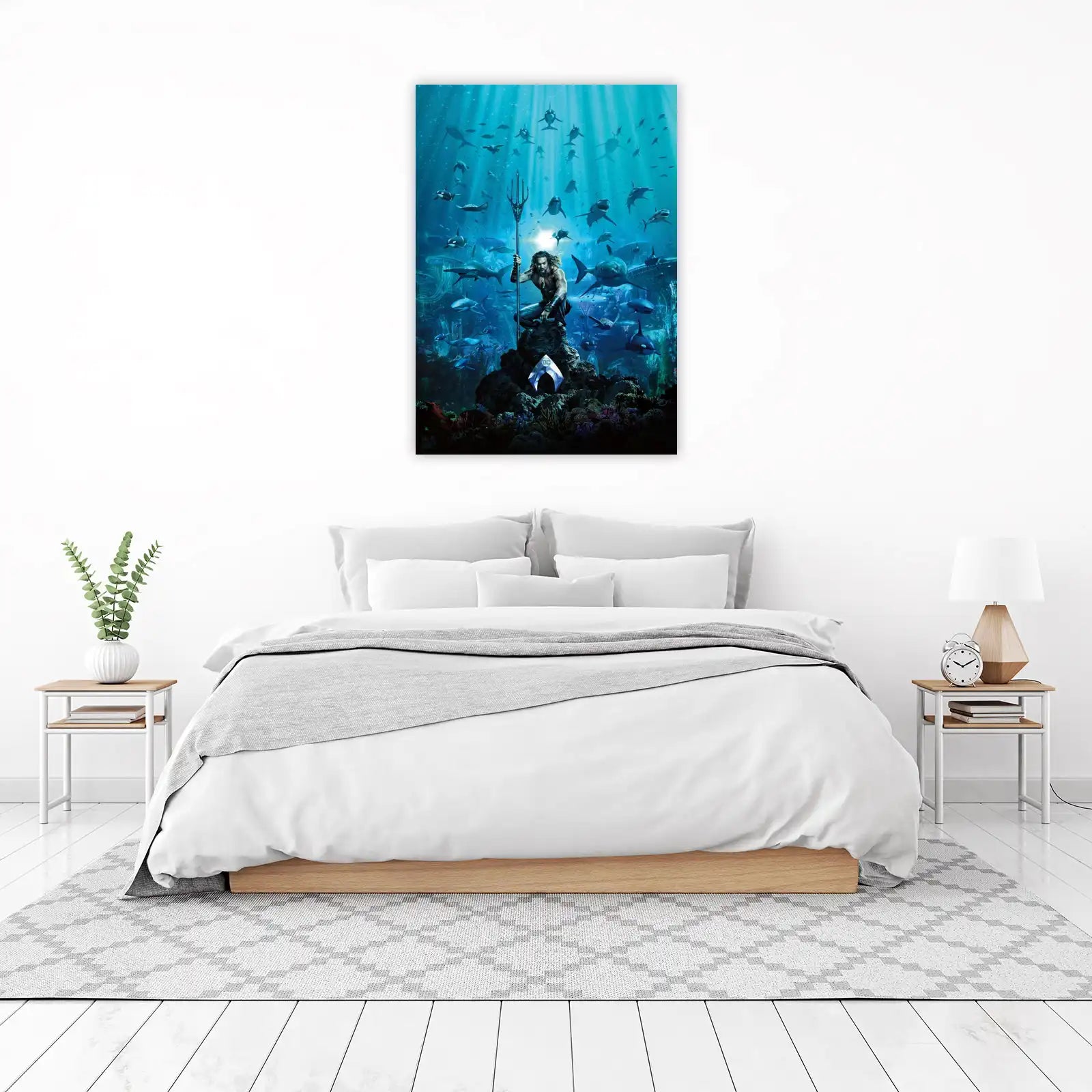 Aquaman Majestic Ocean Scene Wall Art