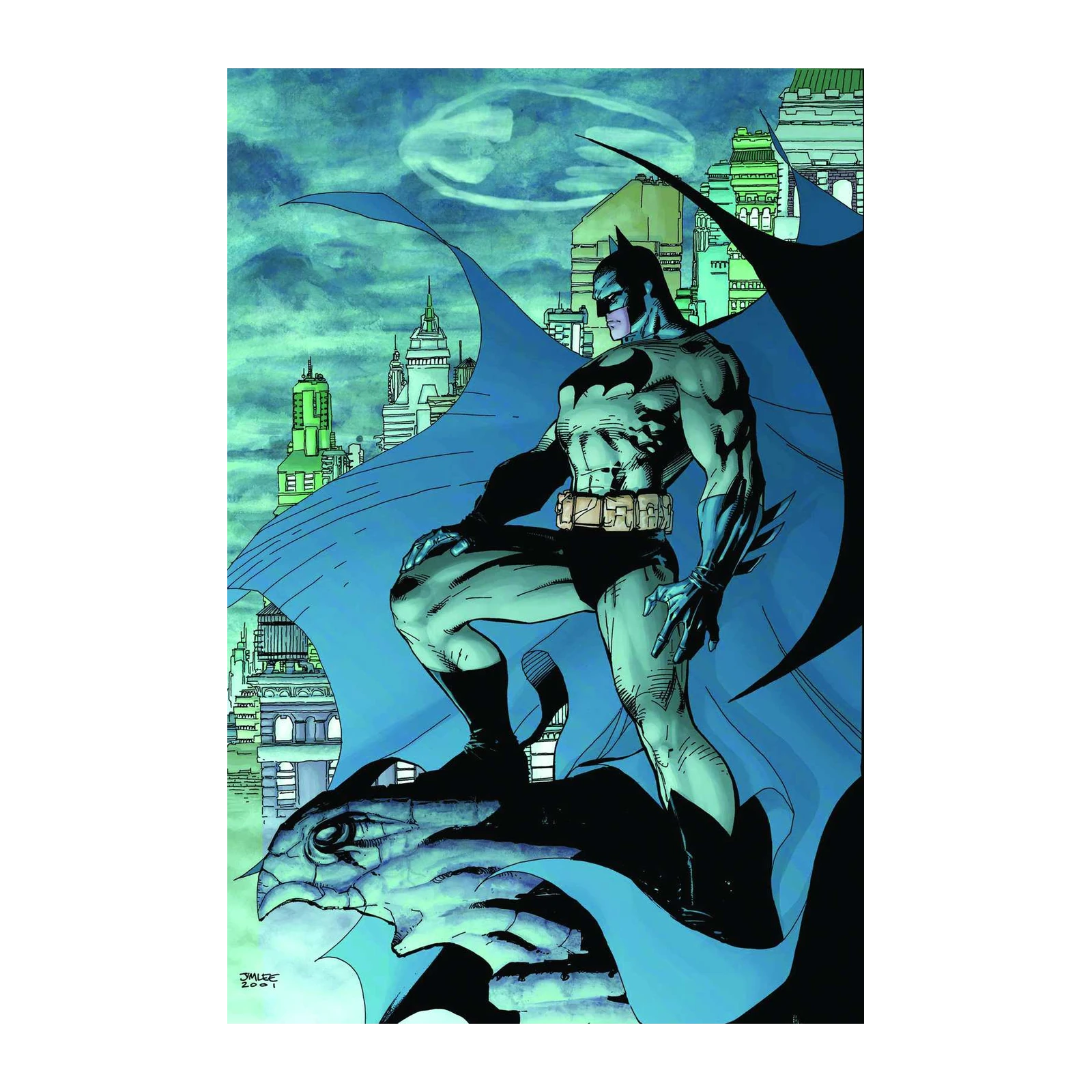 Jim Lee Batman Wall Art | Superhero Wall Art
