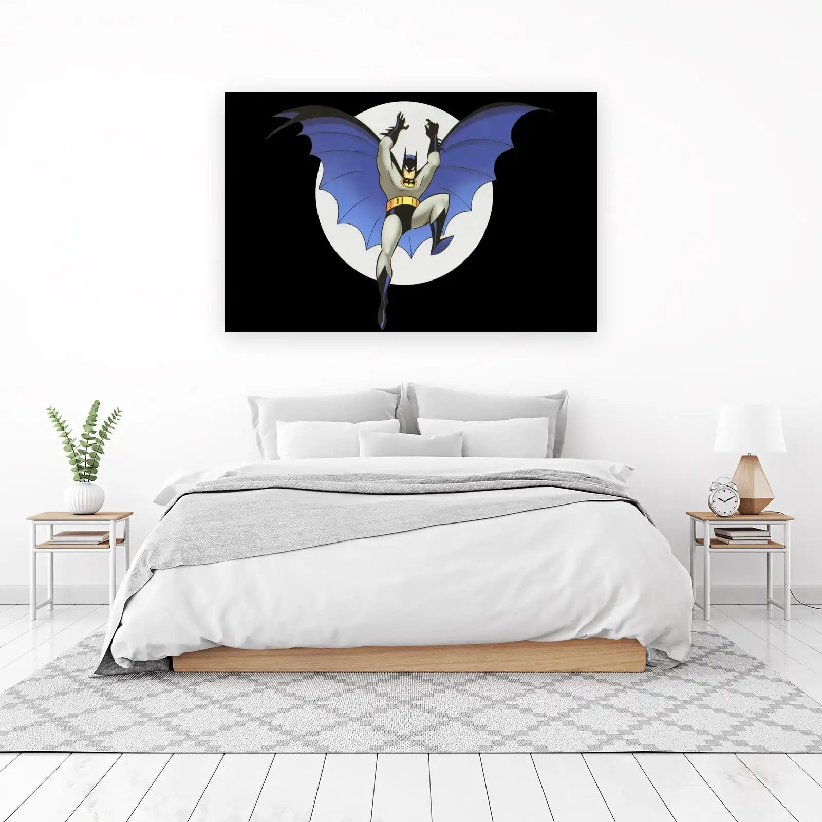 Iconic Batman Grappling Hook Wall Art