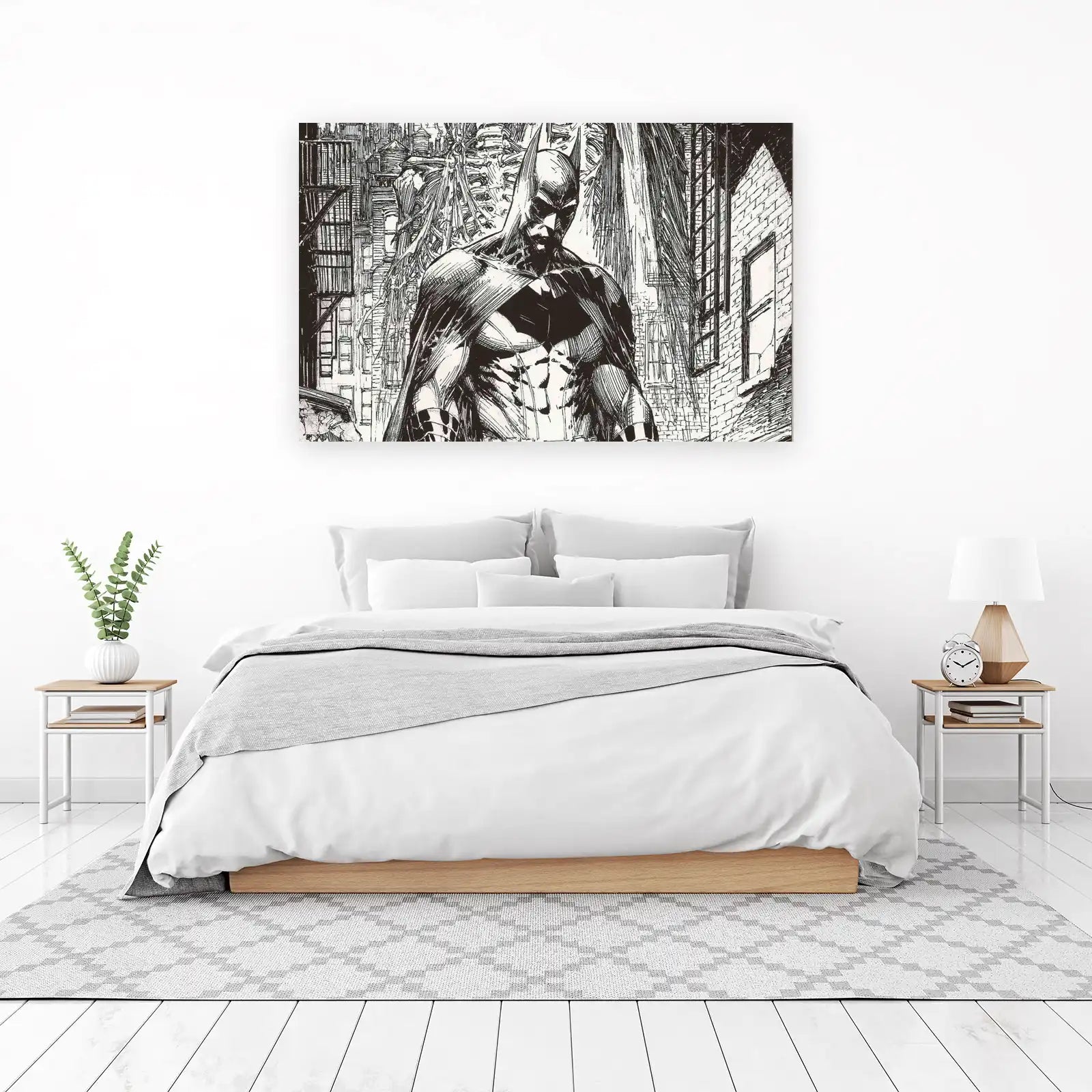Epic Batman Gotham Street Wall Art