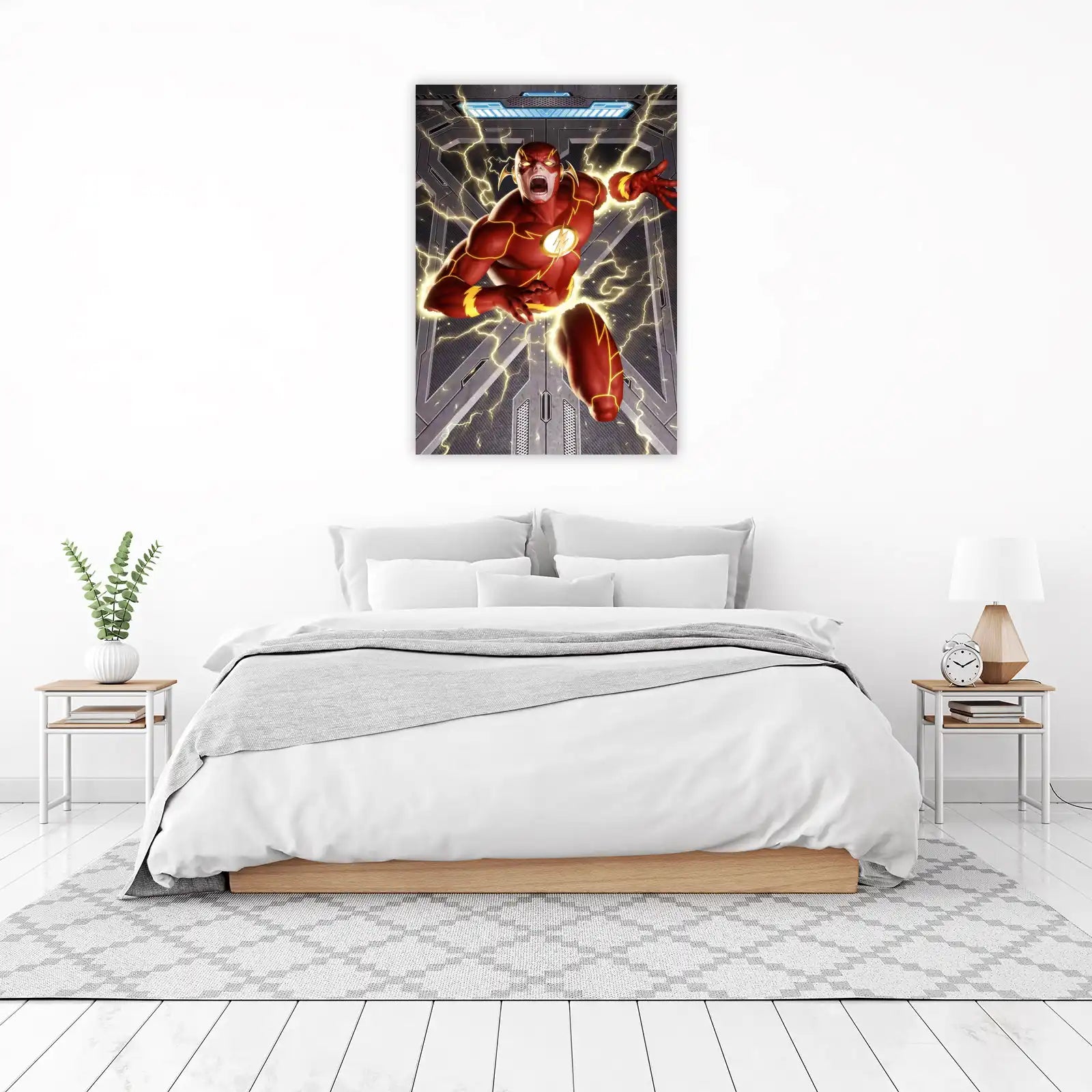 The Flash Speed Force Burst Wall Art