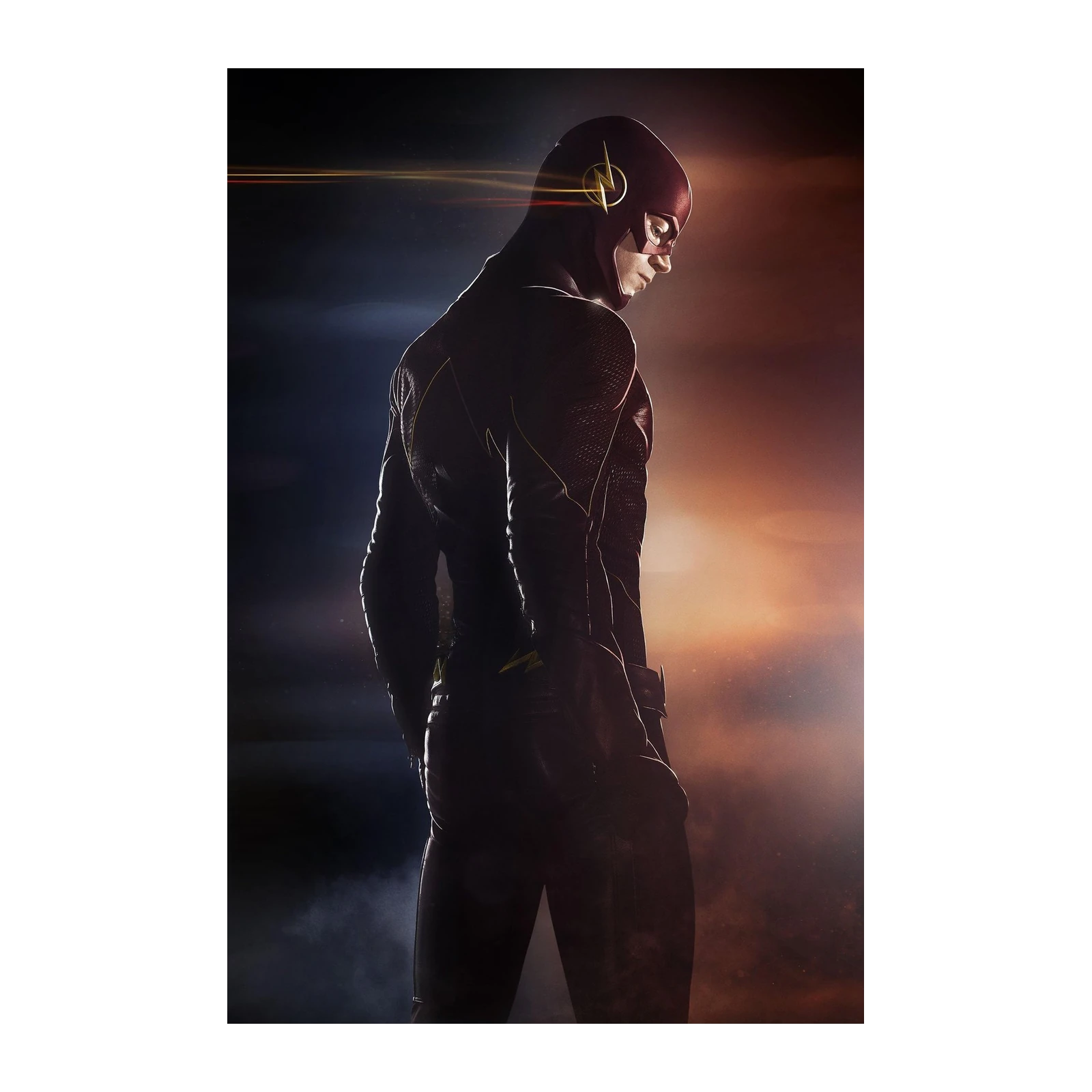 Heroic Flash Silhouette Wall Art
