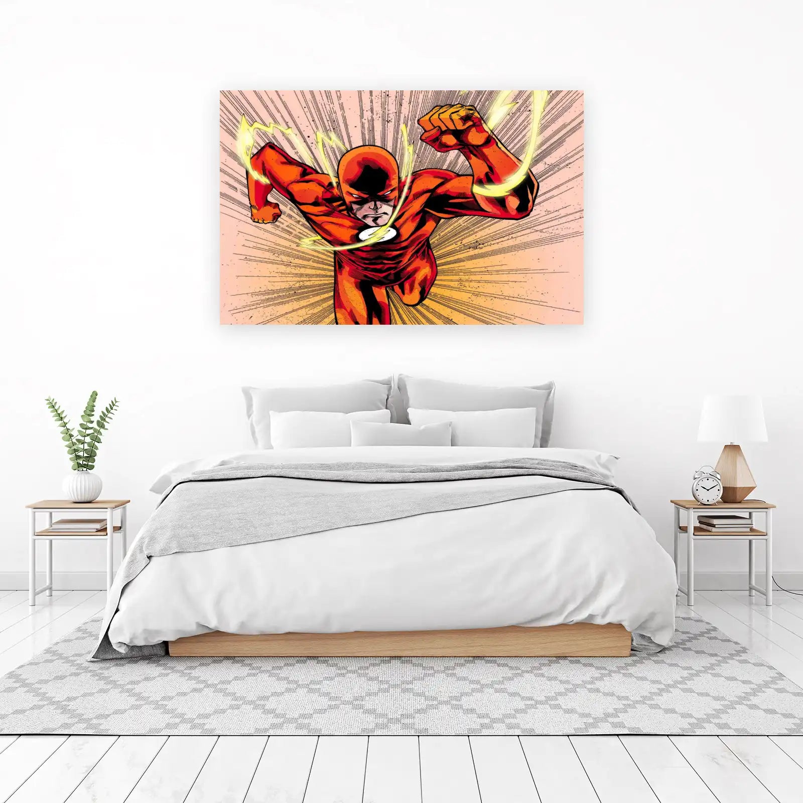 Dynamic Flash Speed Force Wall Art