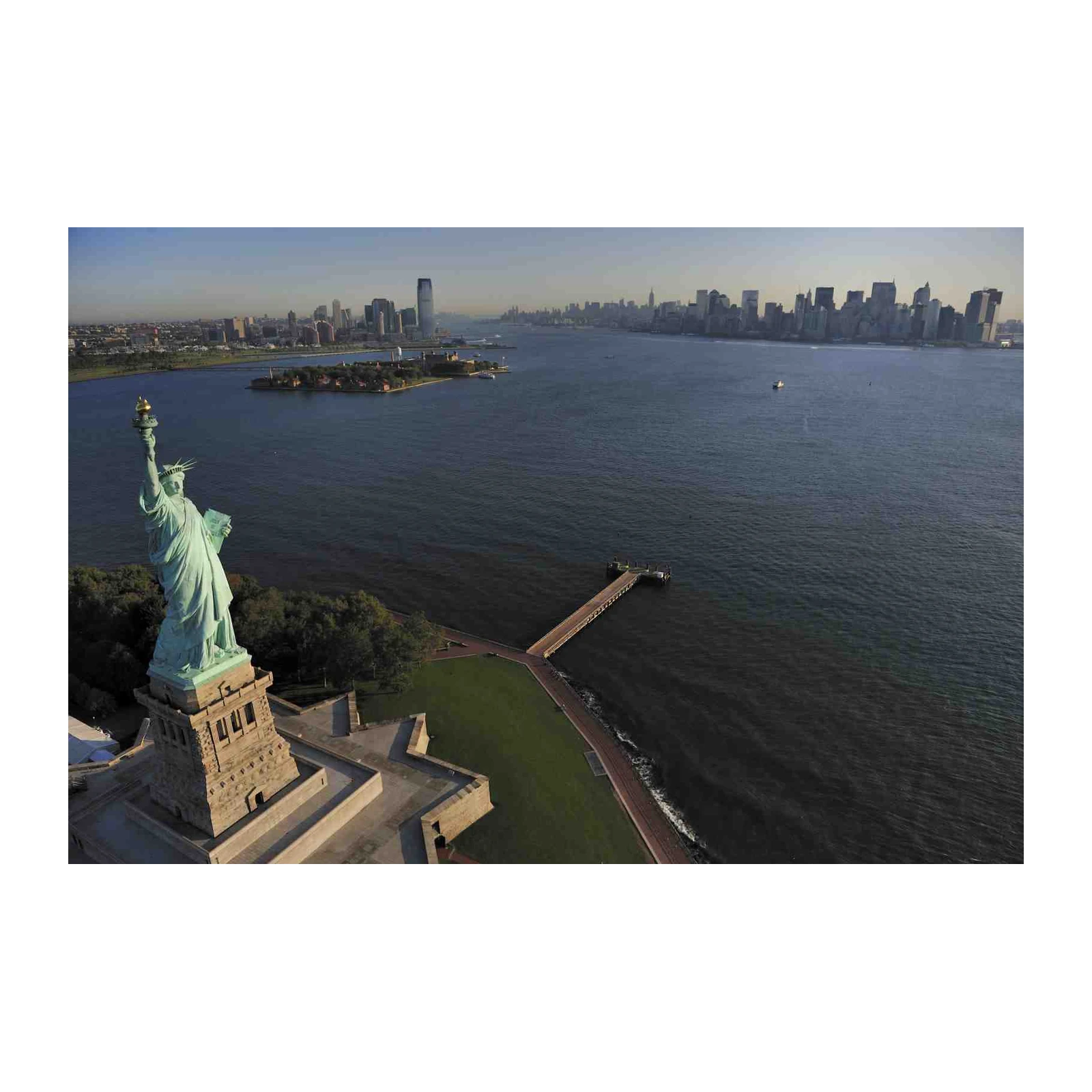 Statue of Liberty NYC Skyline Wall Art
