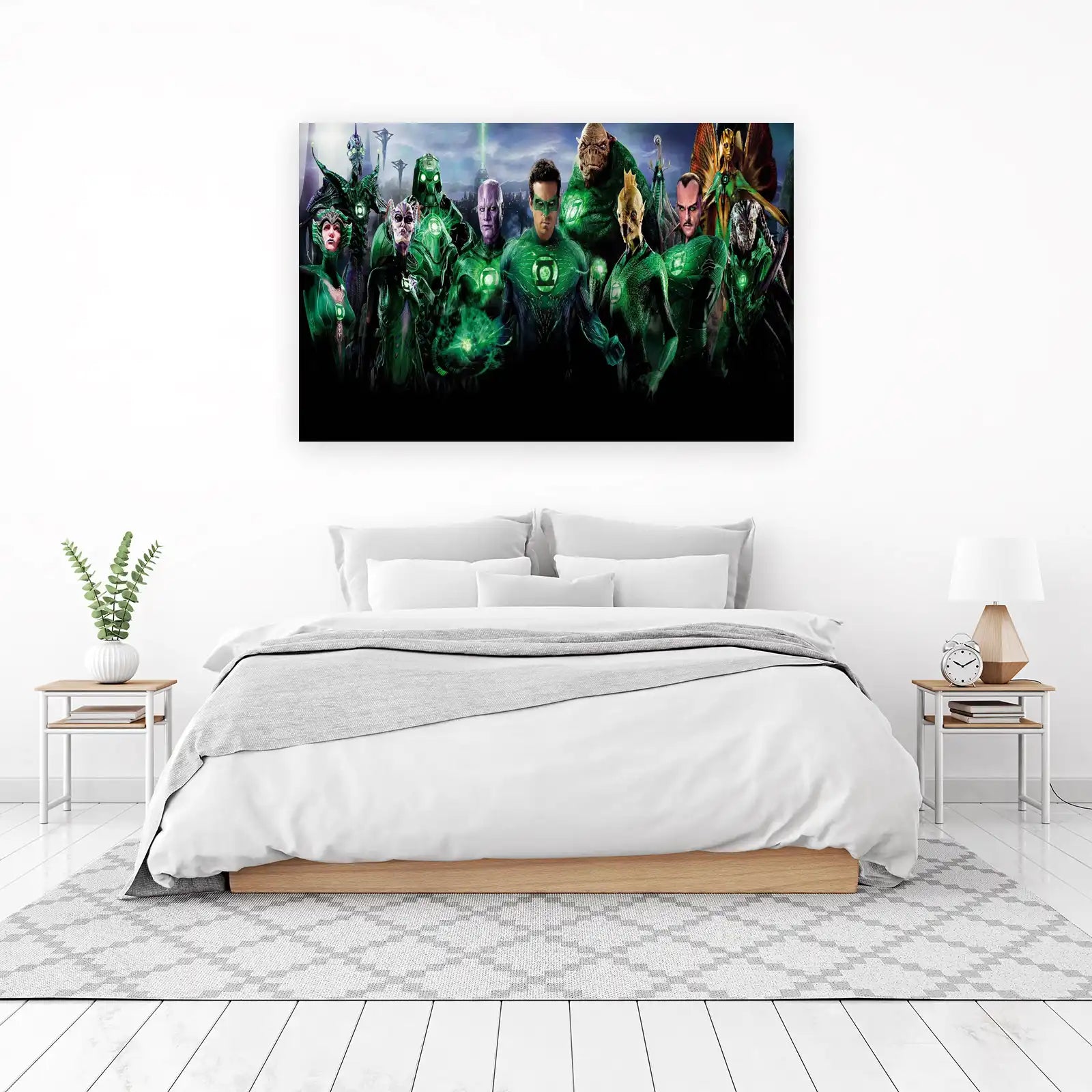 Green Lantern Corps Epic Team Wall Art