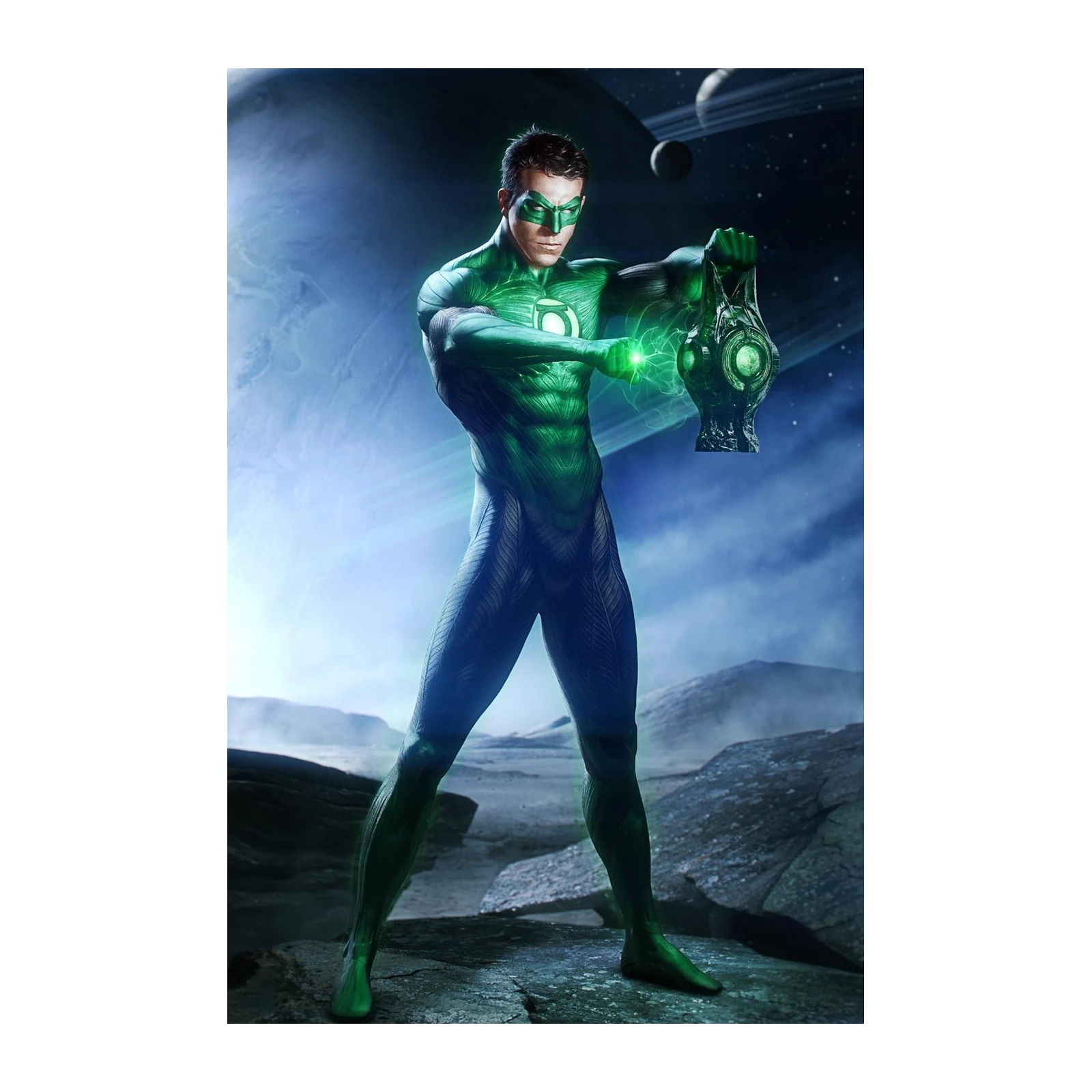 Green Lantern Cosmic Power Wall Art