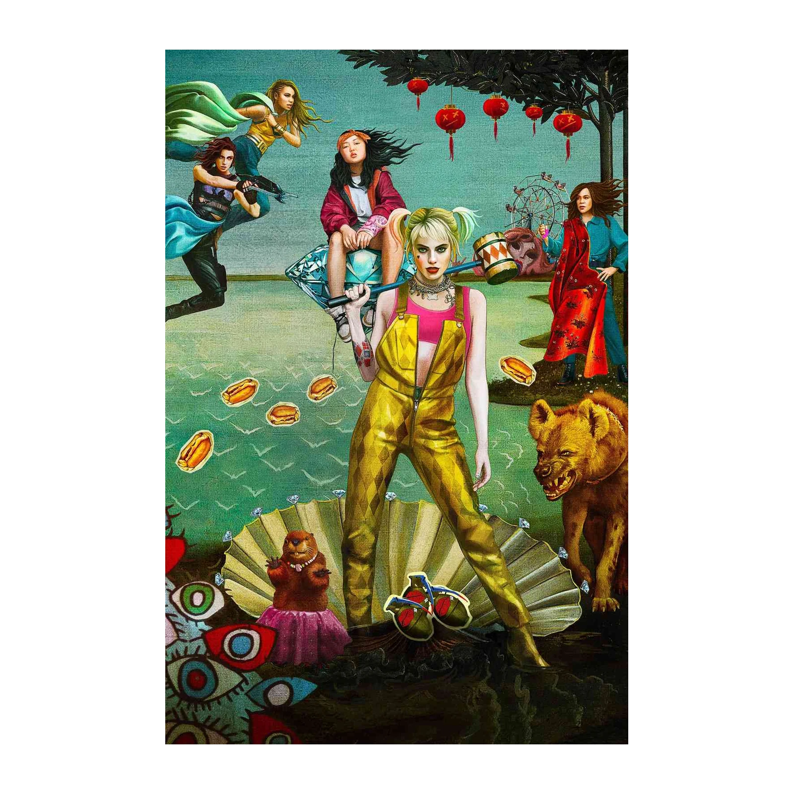 Harley Quinn & Birds of Prey Bold Wall Art