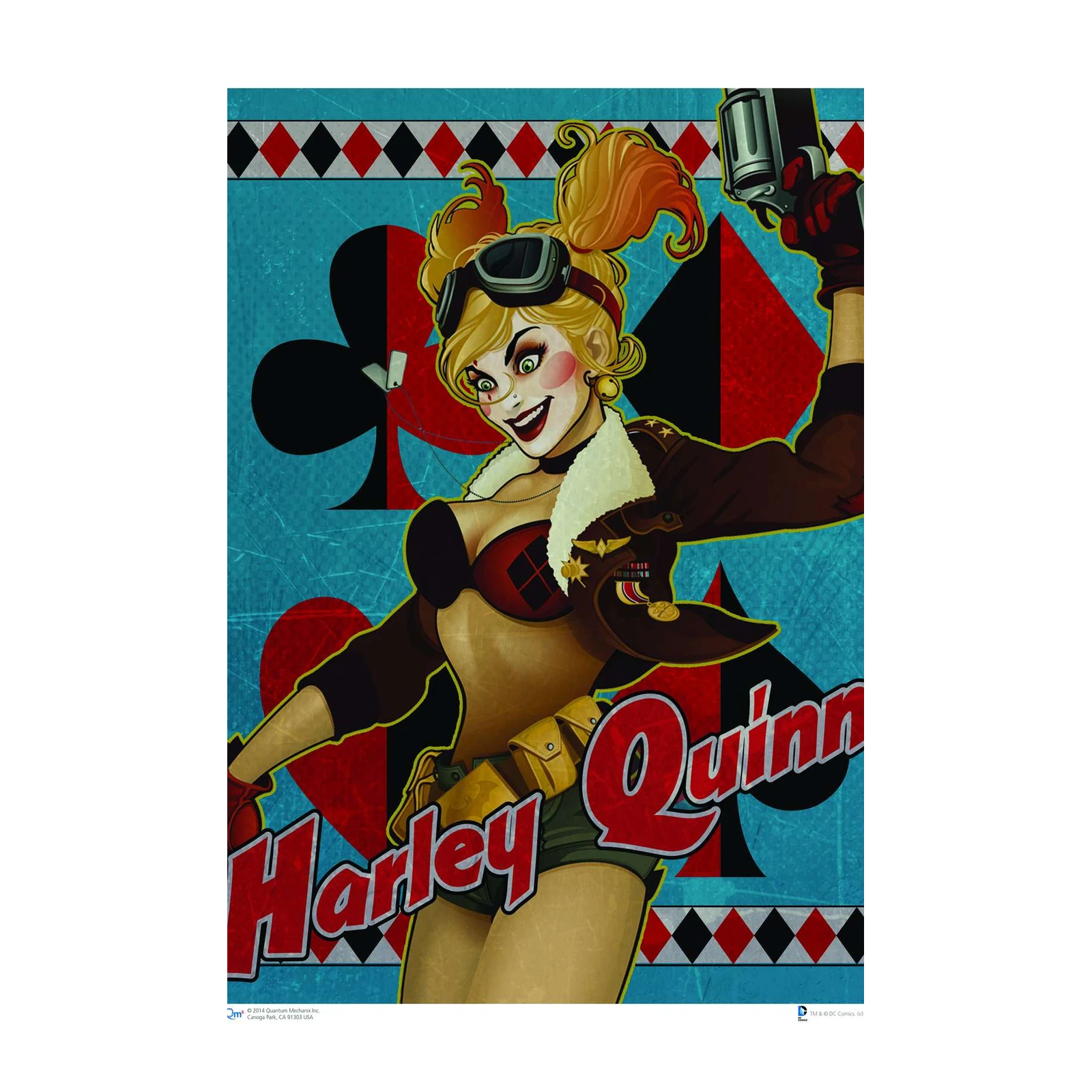 Harley Quinn "Ace of Hearts" Wall Art