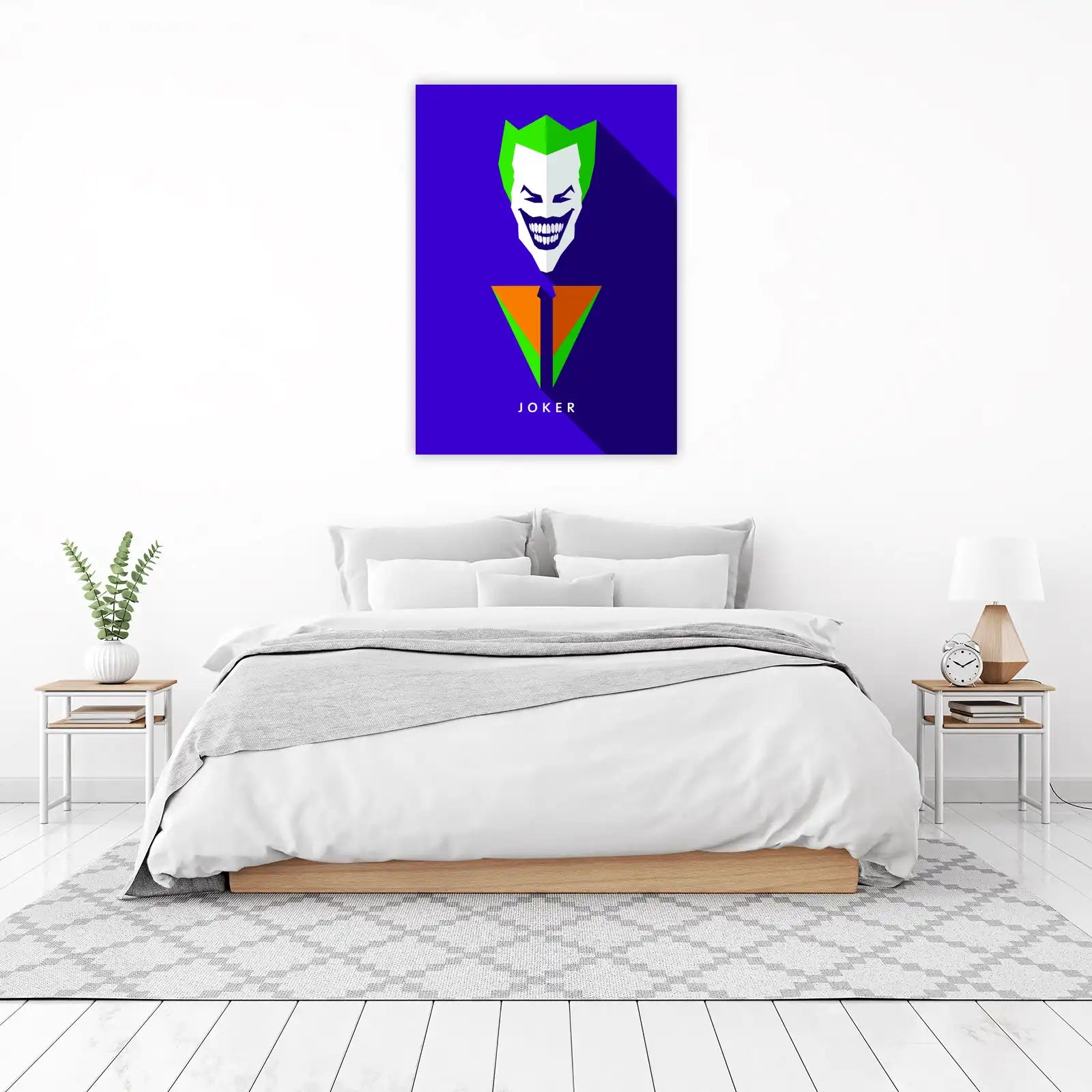 Iconic Joker Smile Wall Art