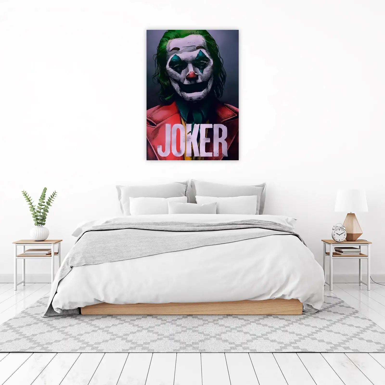 Joker Movie Iconic Portrait Wall Art