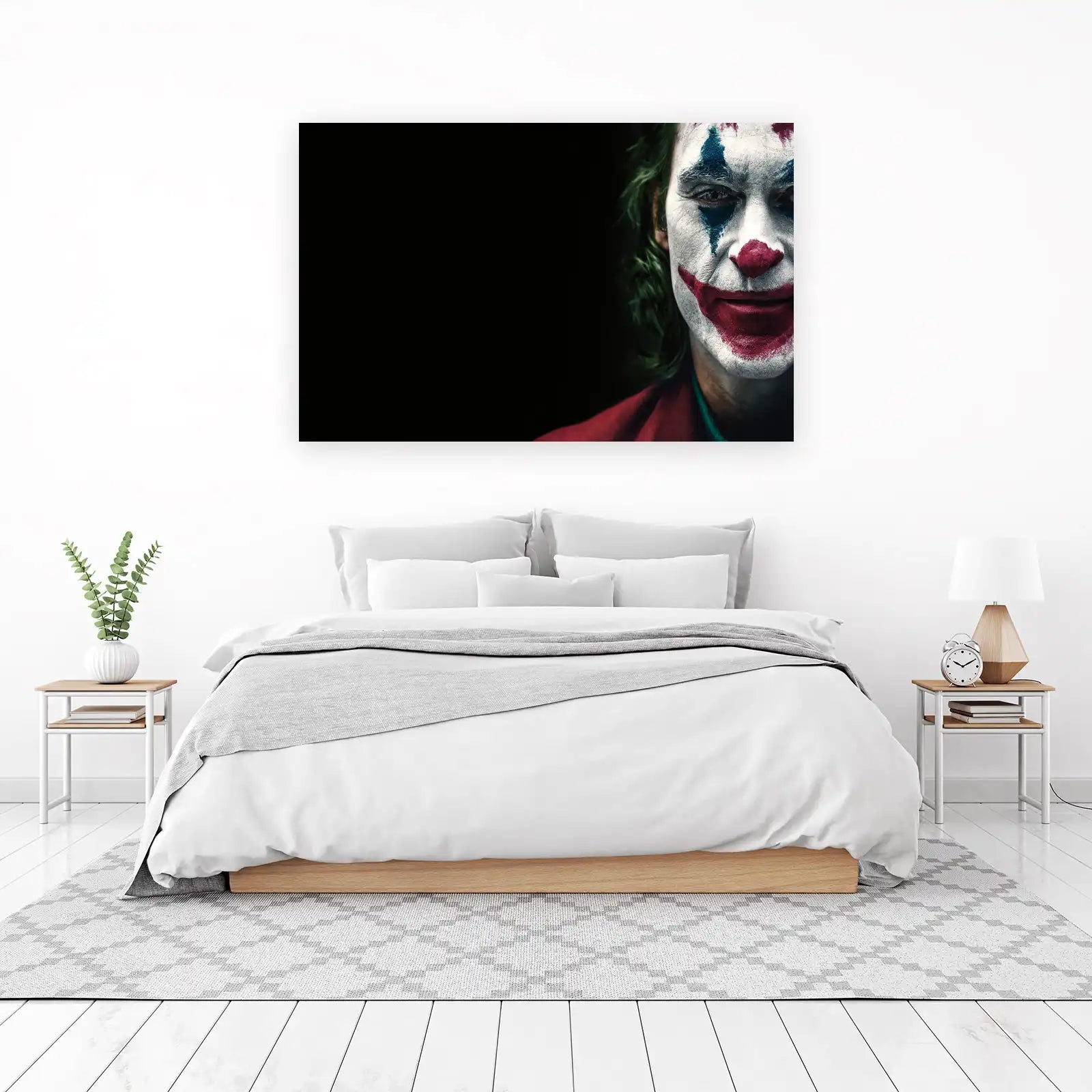 Iconic Joker Portrait Wall Art