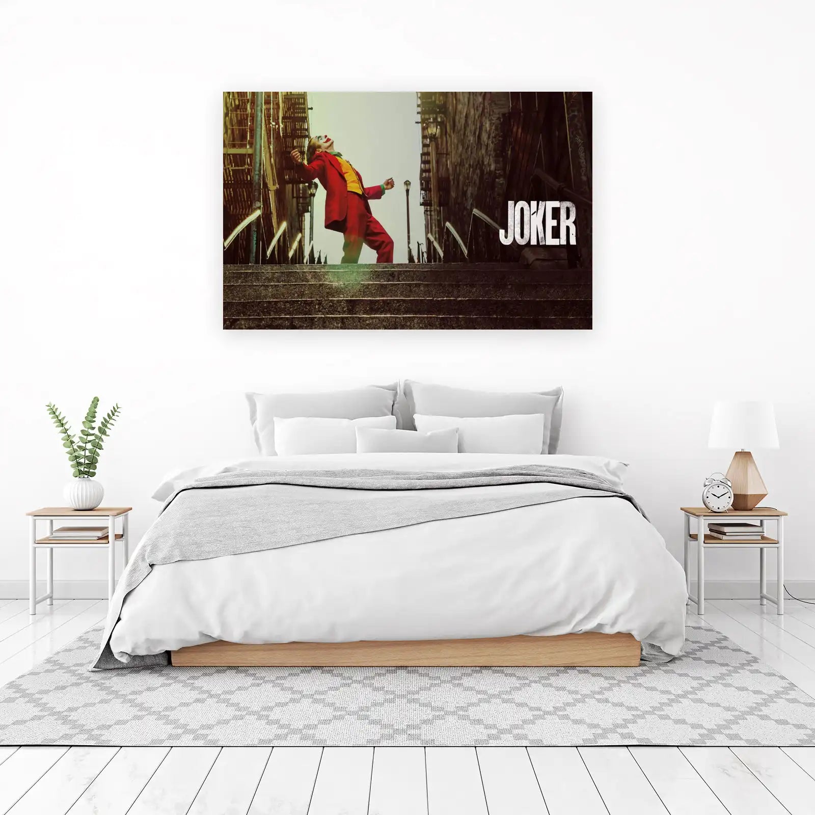 Joker Movie Iconic Steps Wall Art