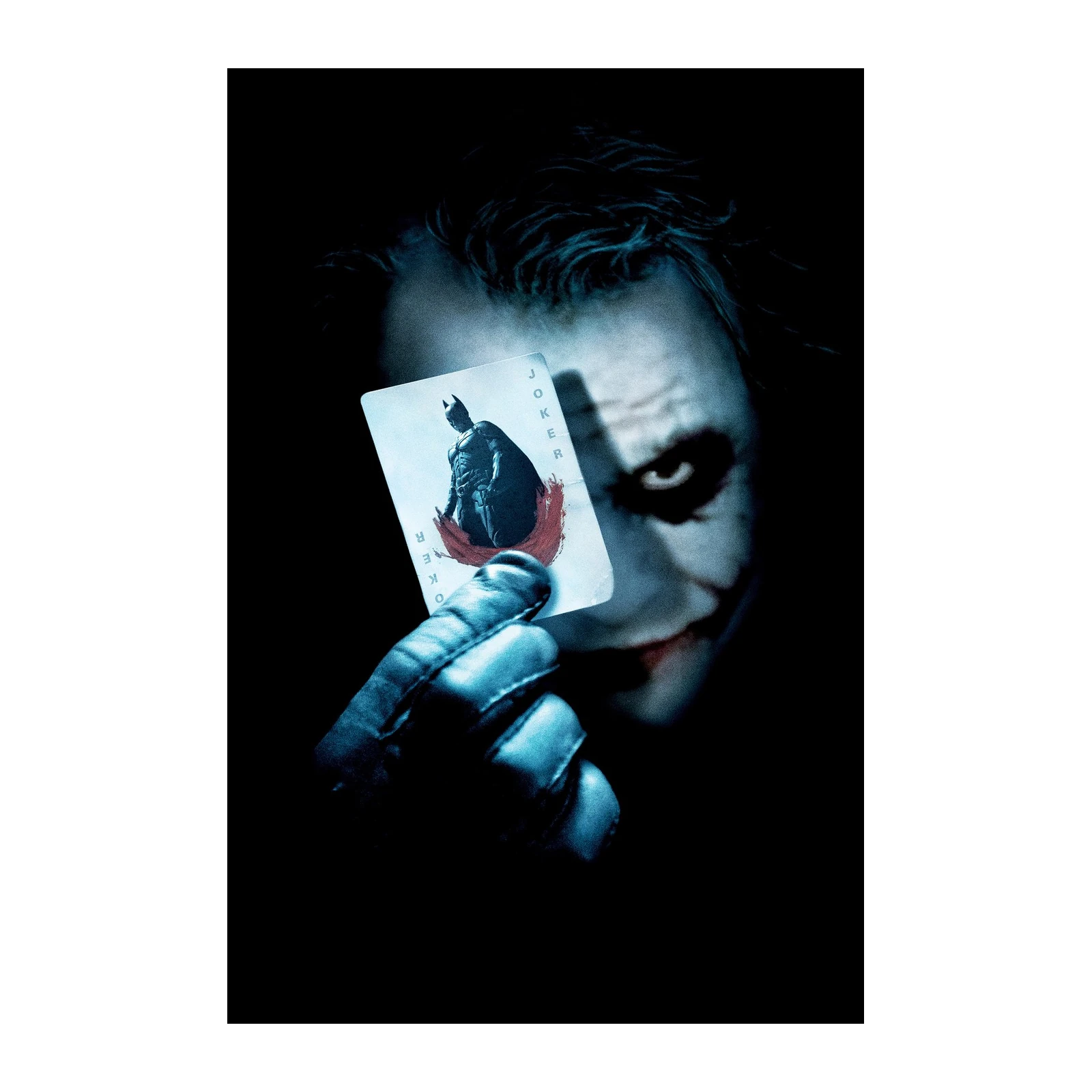 Joker Dark Knight Batman Card Wall Art