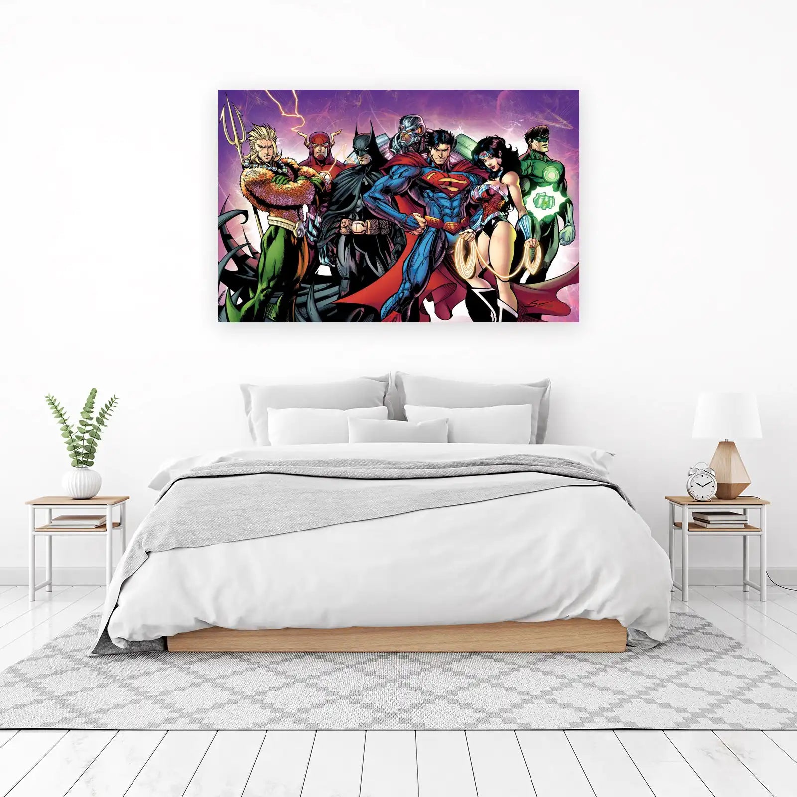 Justice League Epic Team-Up Wall Art