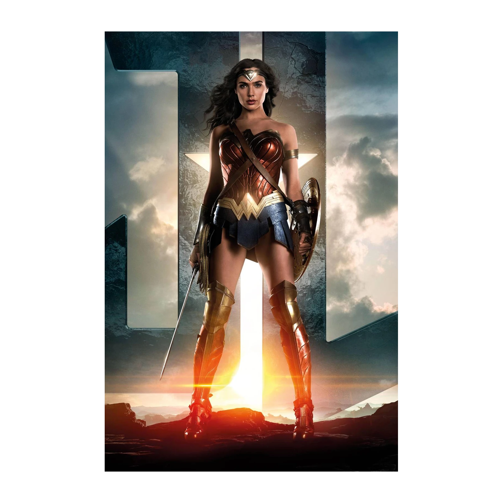 Wonder Woman "Justice" Wall Art