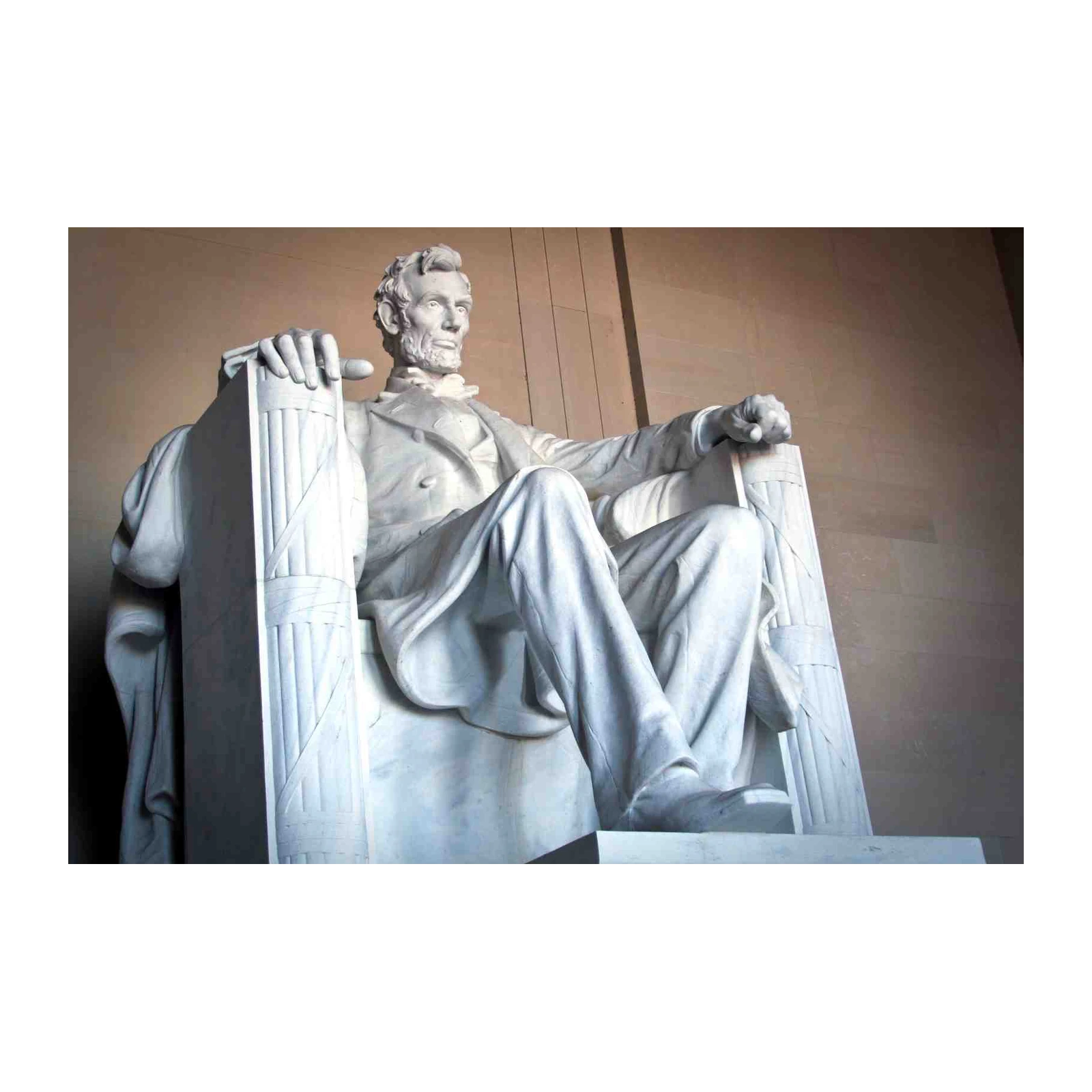 Iconic Lincoln Memorial Sculpture Wall Art