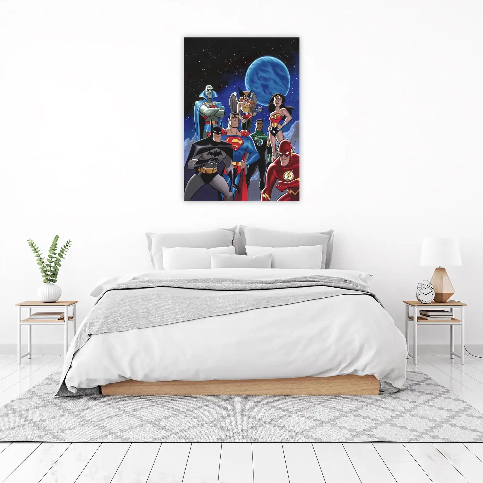 Justice League Assemble Galactic Adventure Wall Art