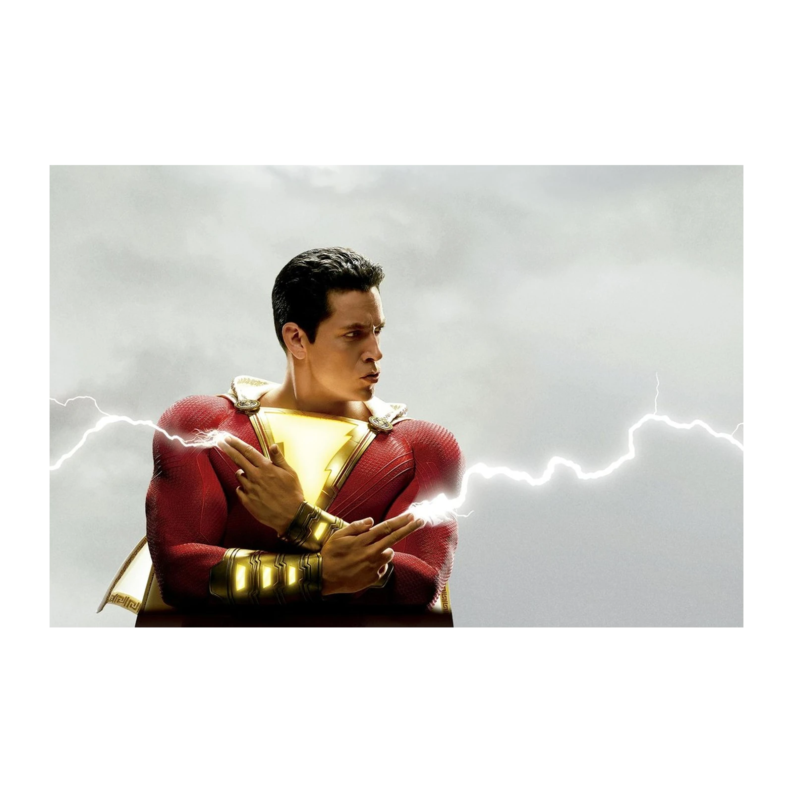 Shazam Lightning Power Wall Art