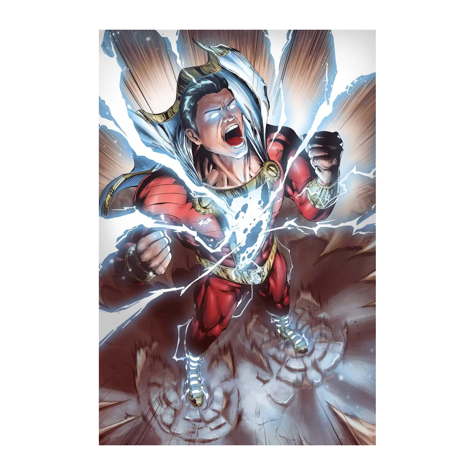 Shazam Lightning Roar Wall Art