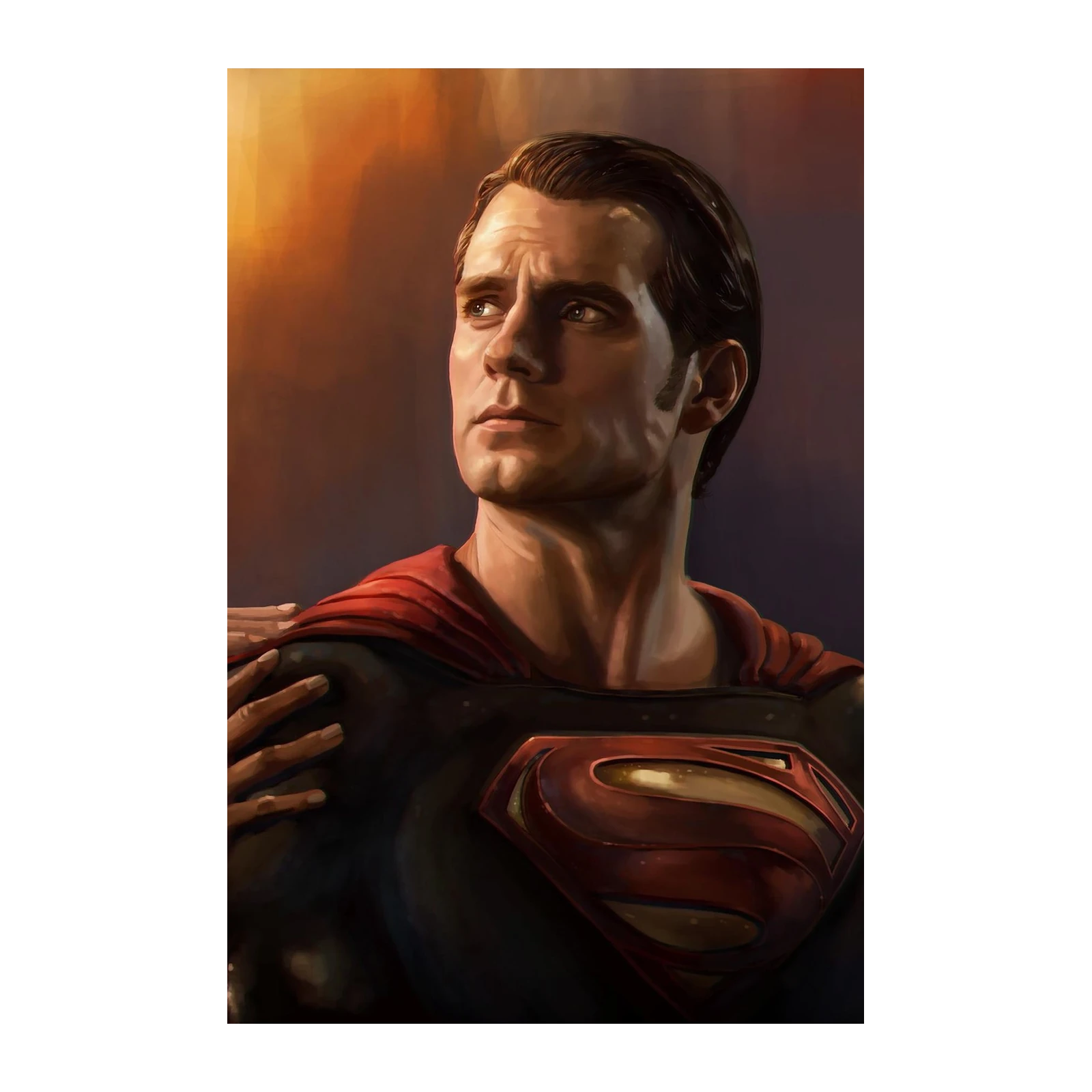 Heroic Hope Superman Wall Art