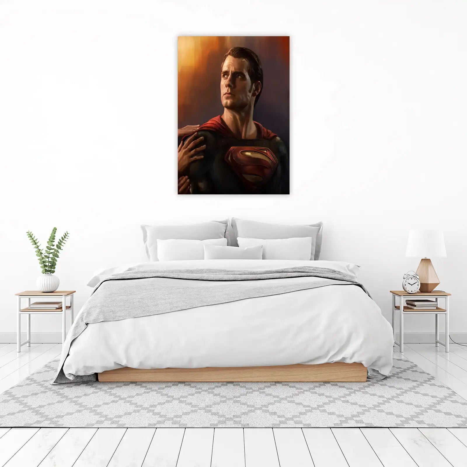 Heroic Hope Superman Wall Art