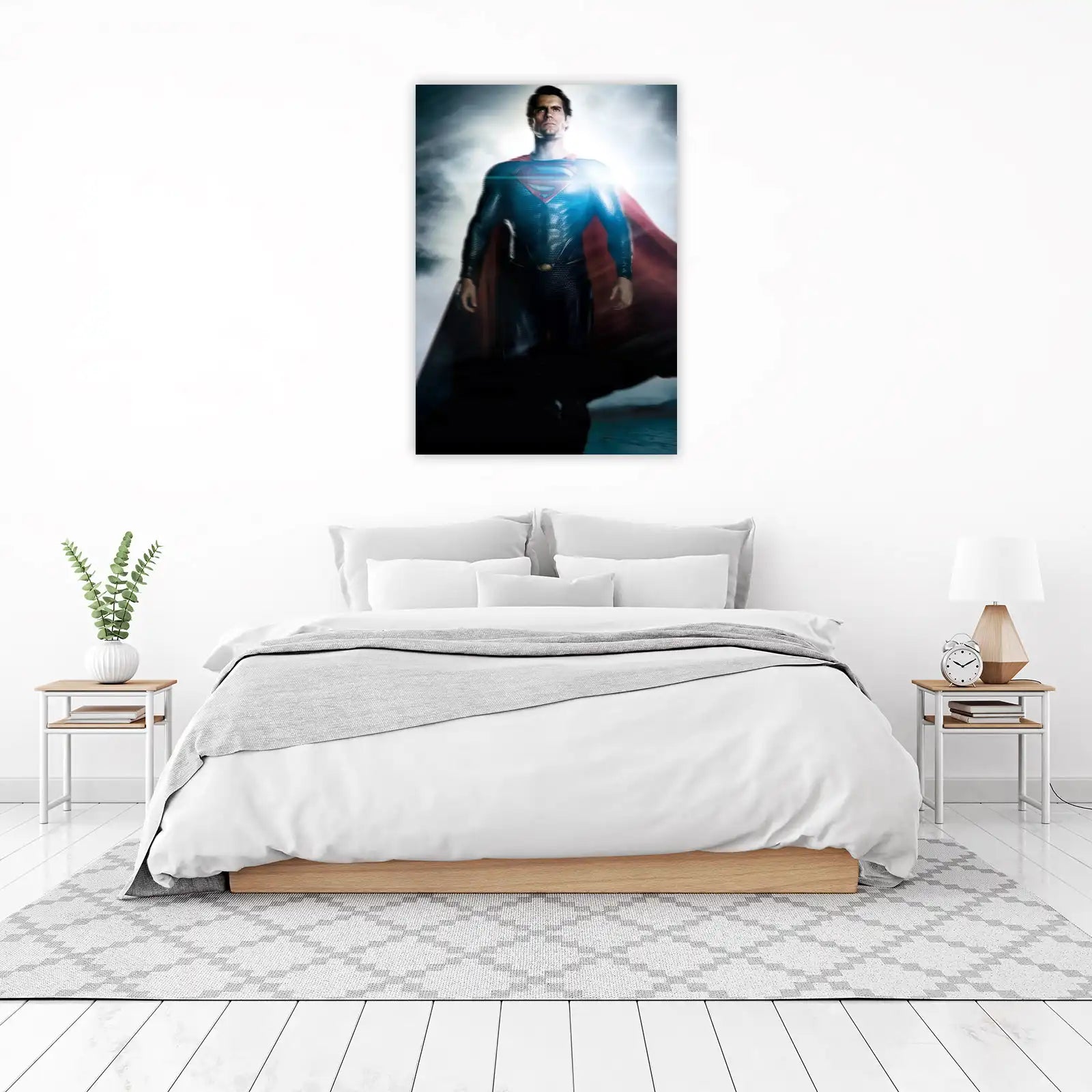 Iconic Superman Henry Cavill Wall Art