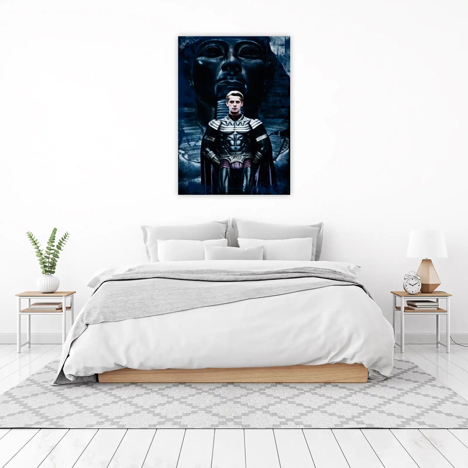 Doctor Manhattan Sci-Fi Hero Wall Art
