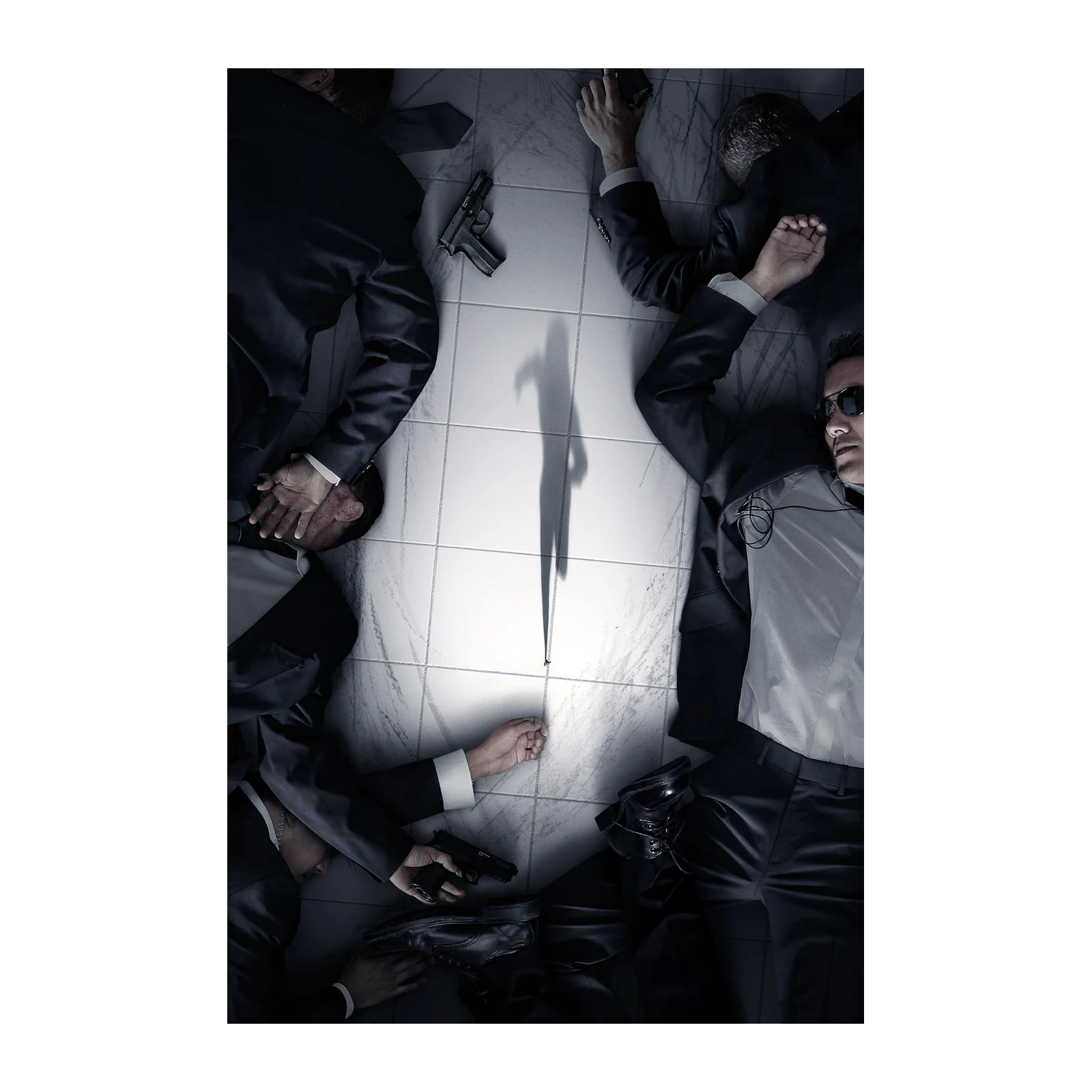 Dramatic Noir Scene Wall Art