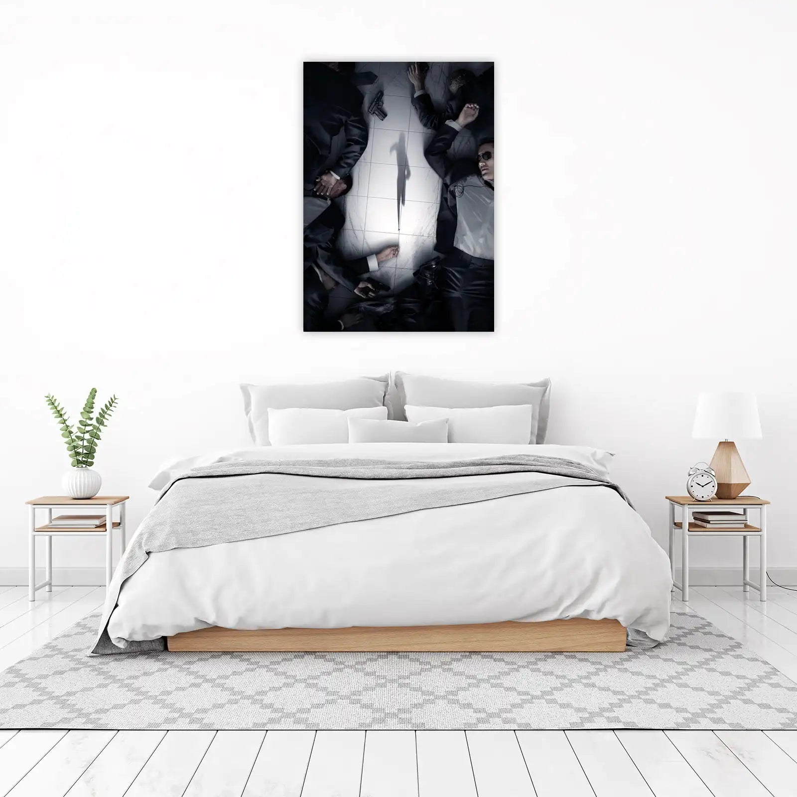 Dramatic Noir Scene Wall Art