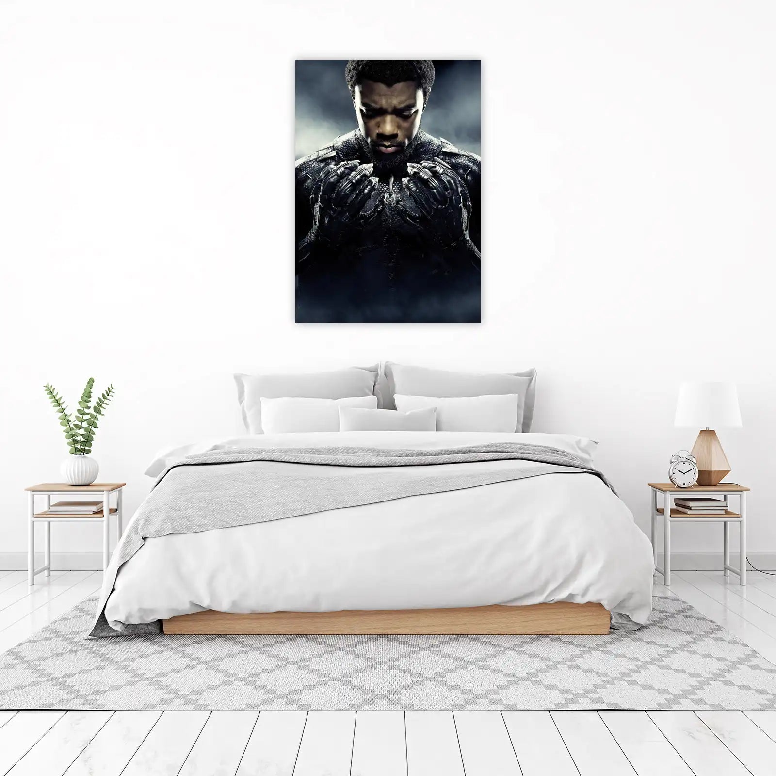 Black Panther Chadwick Boseman Wall Art
