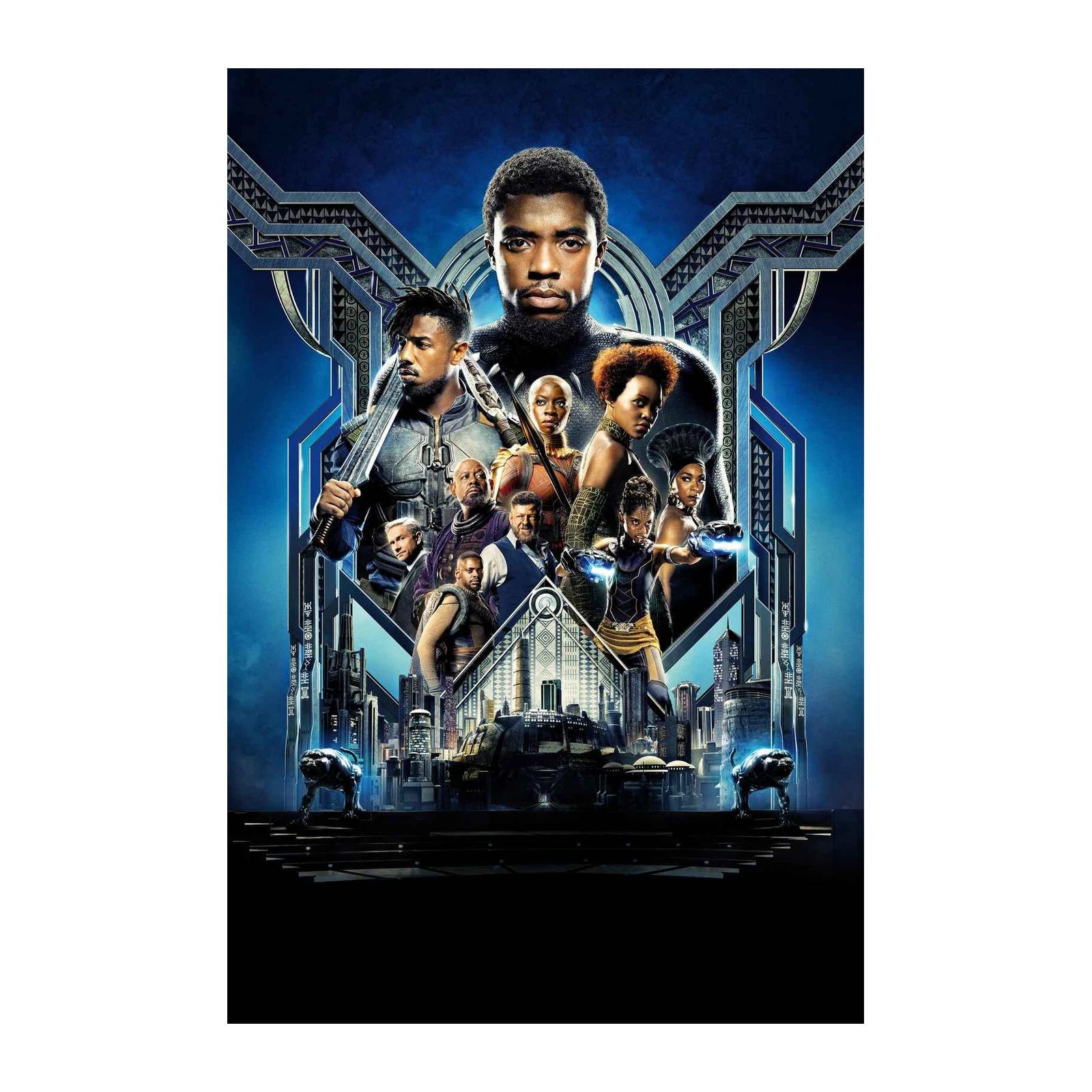 Black Panther Iconic Movie Poster Wall Art