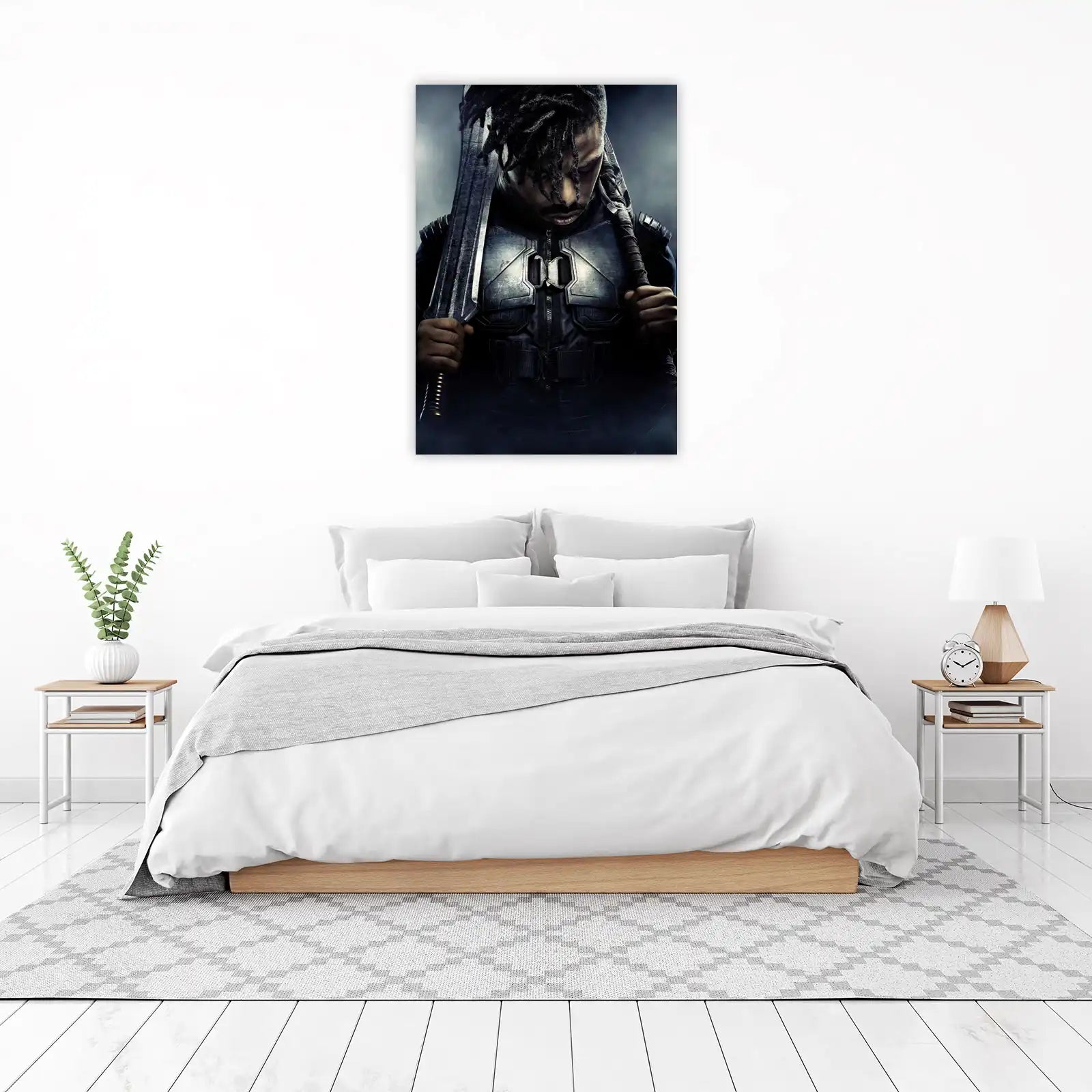 Powerful Warrior Portrait Wall Art