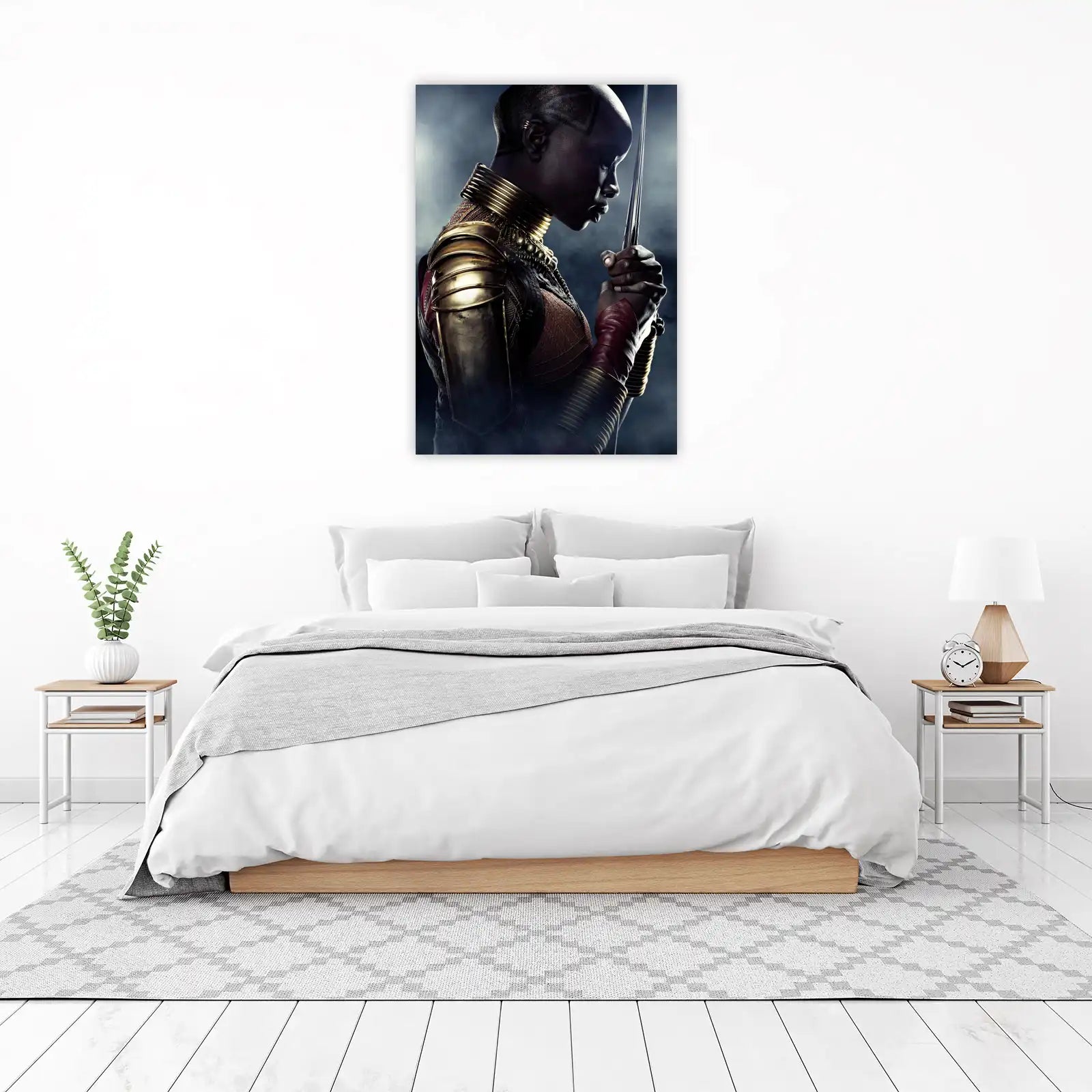 Okoye Warrior Portrait Wall Art