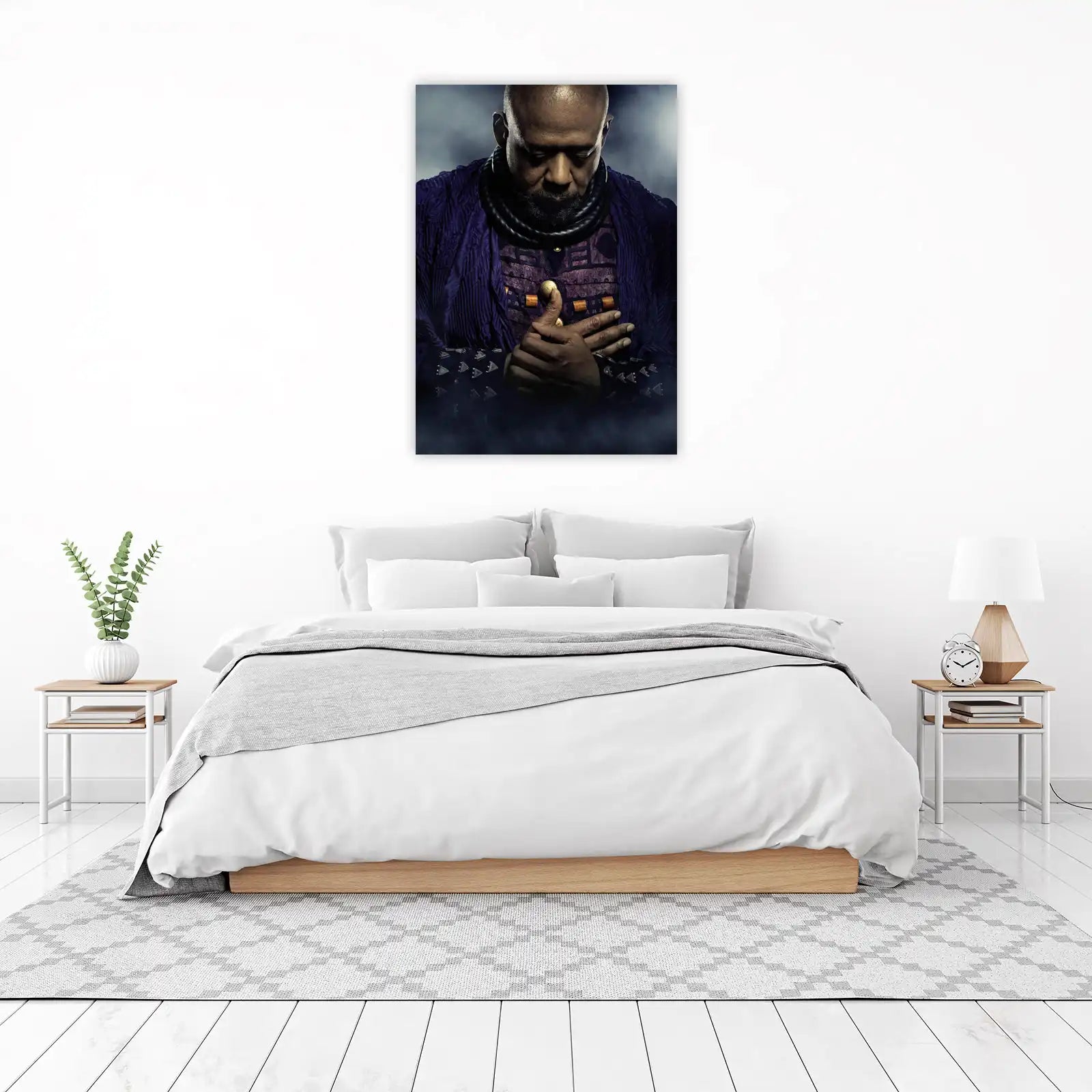 Regal Warrior Portrait Wall Art