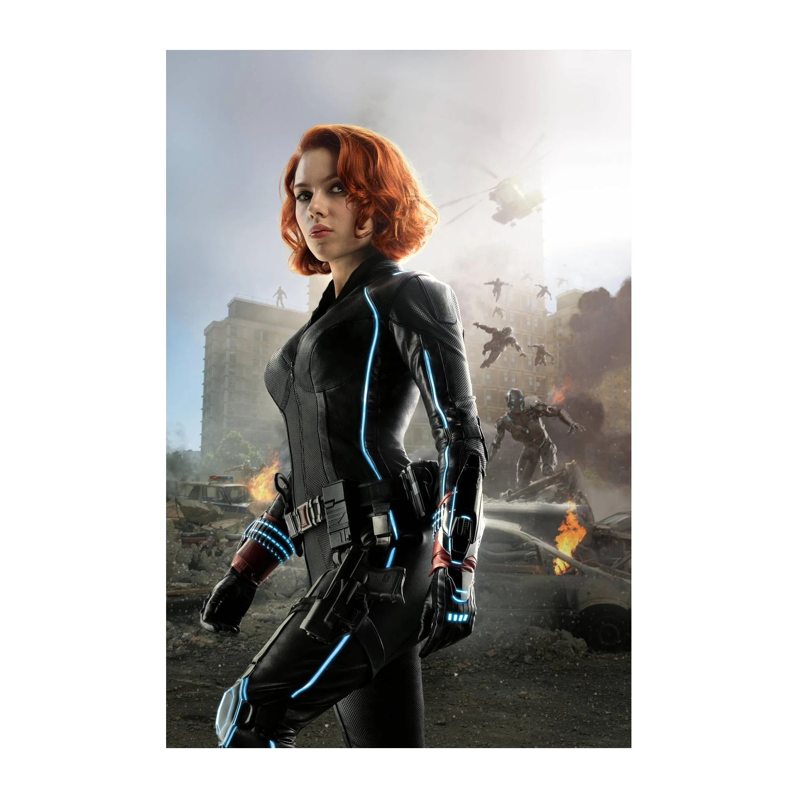 Black Widow Action Hero Wall Art