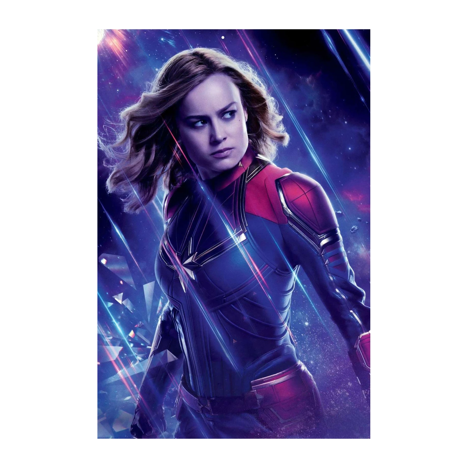 Captain Marvel Cosmic Power Wall Art