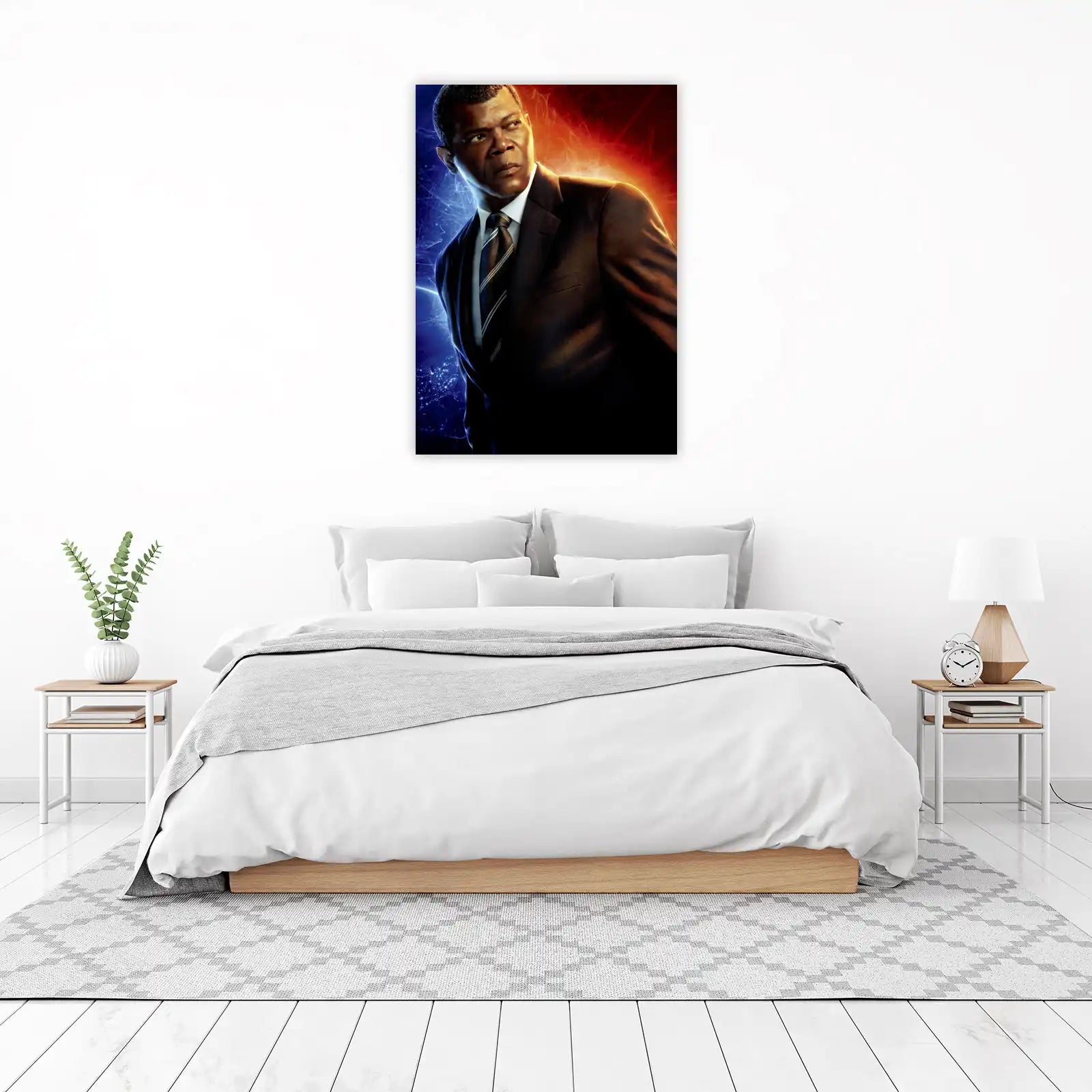 Nick Fury Bold Suit Wall Art
