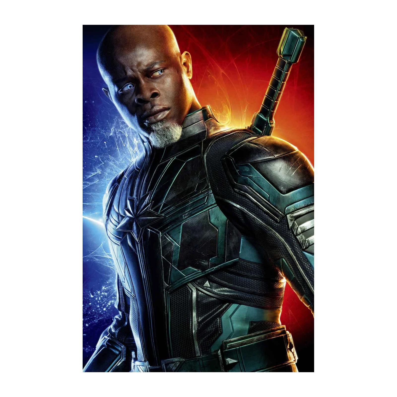 Djimon Hounsou Star Captain Marvel Wall Art
