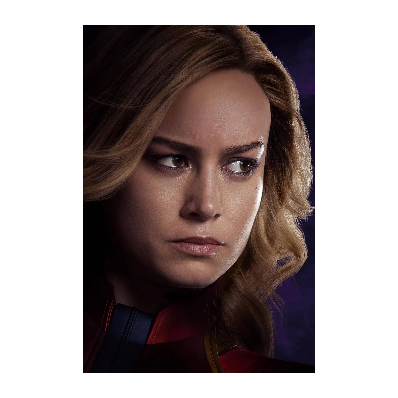 Captain Marvel Fierce Portrait Wall Art