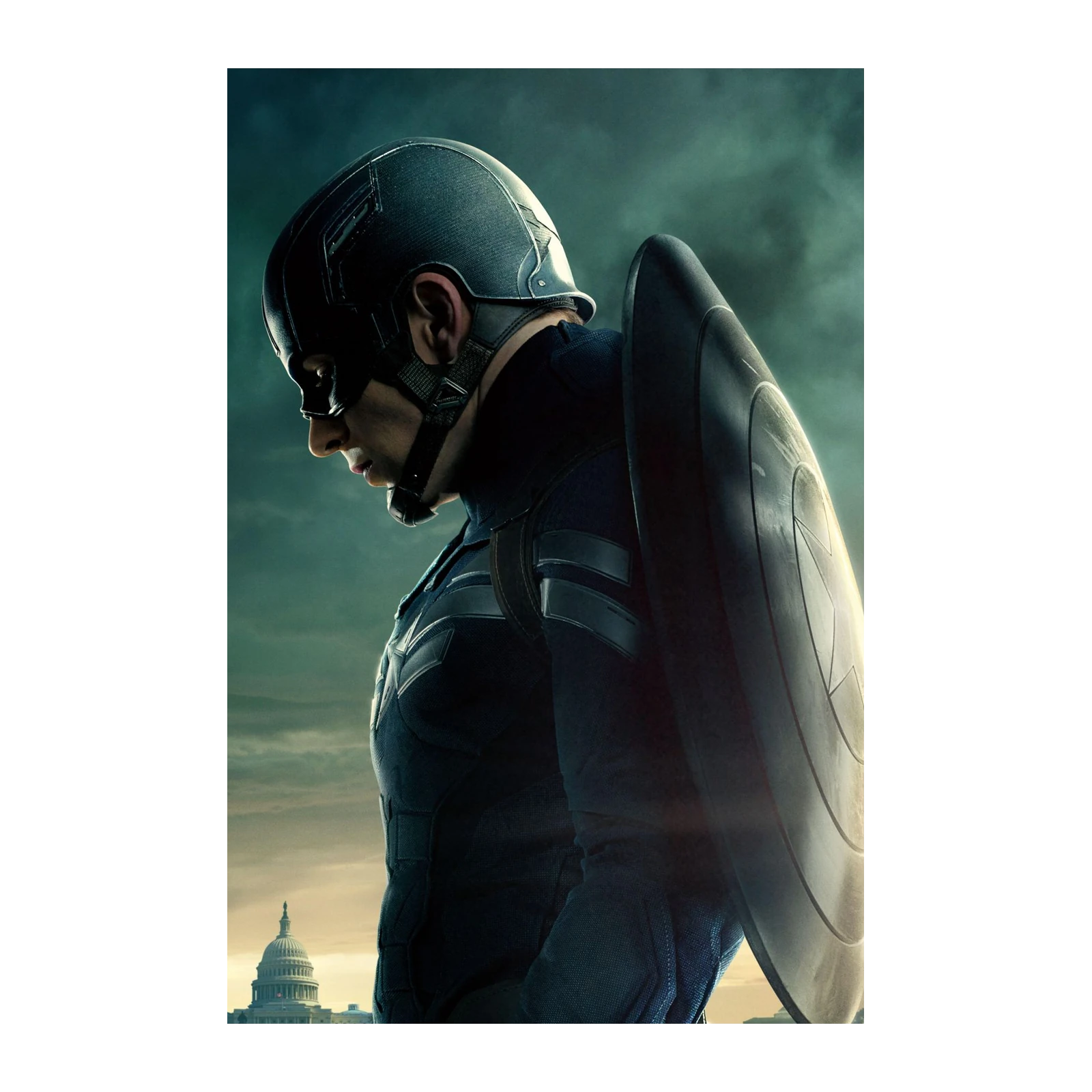 Captain America Iconic Hero Wall Art