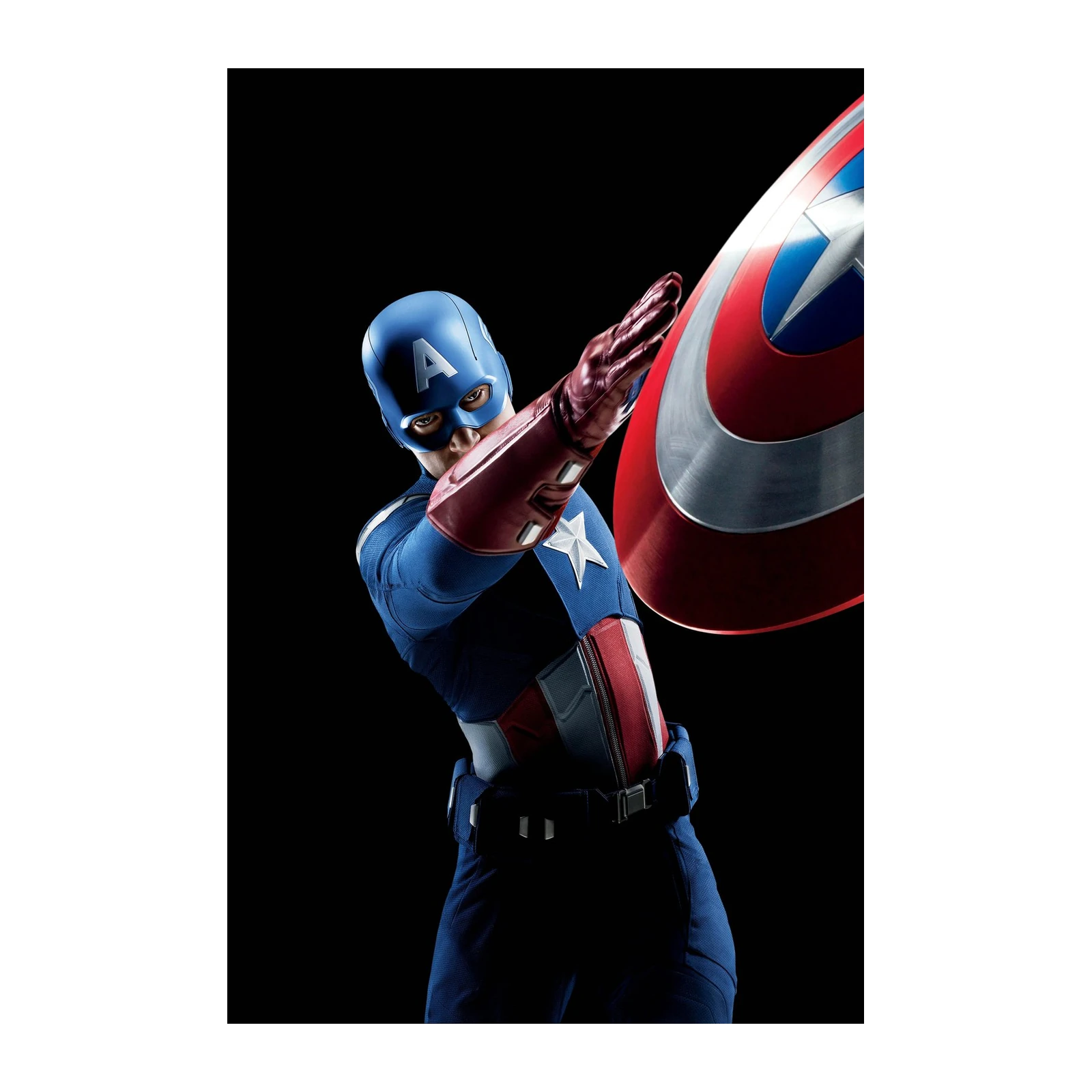 Captain America Shield Toss Wall Art