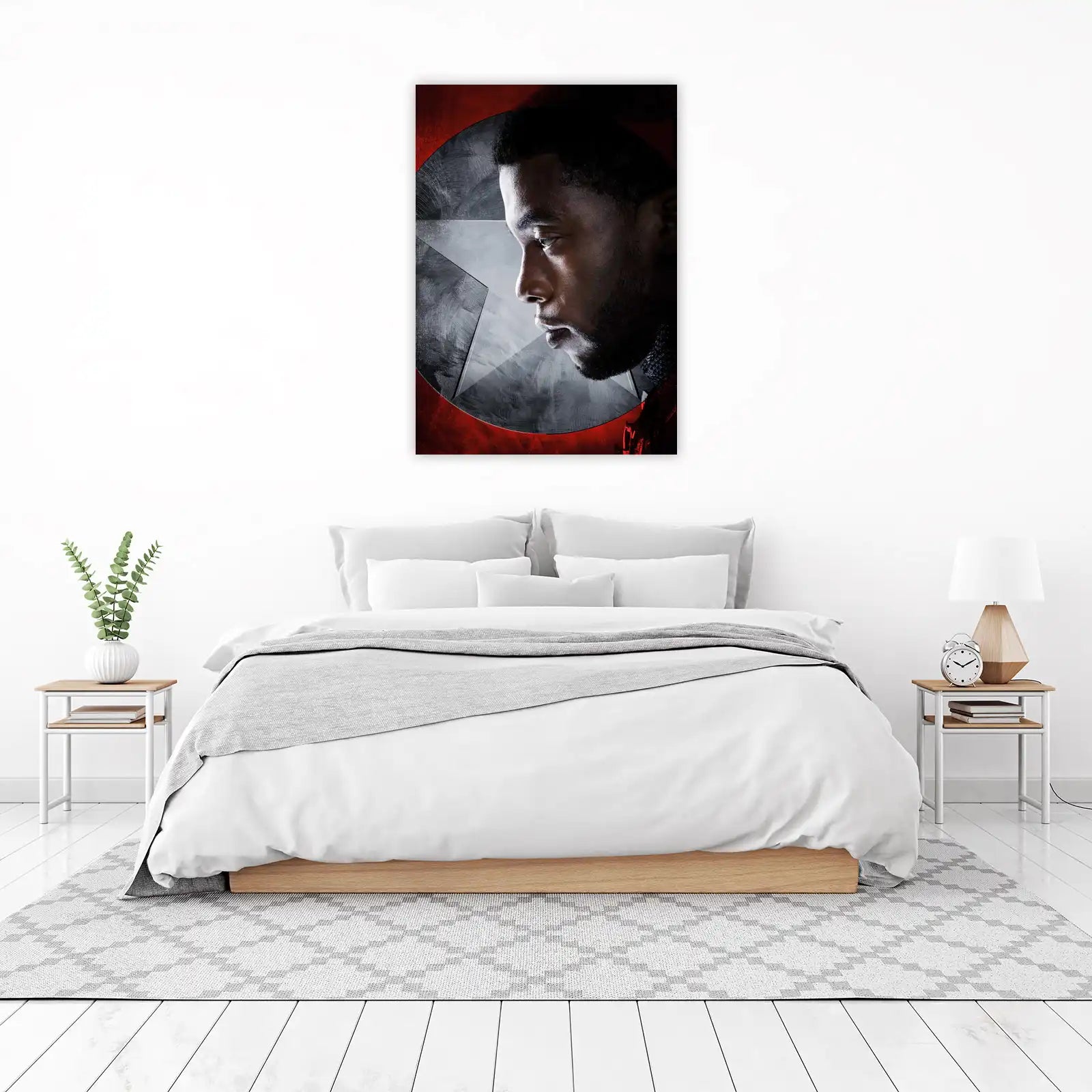 Chadwick Boseman Wakanda Forever Wall Art