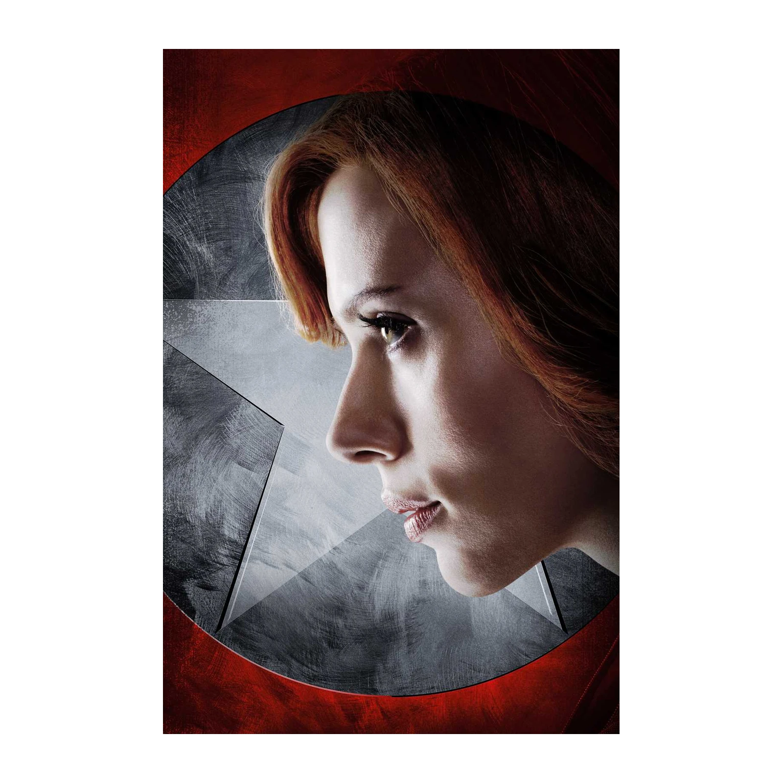 Black Widow Cinematic Portrait Wall Art