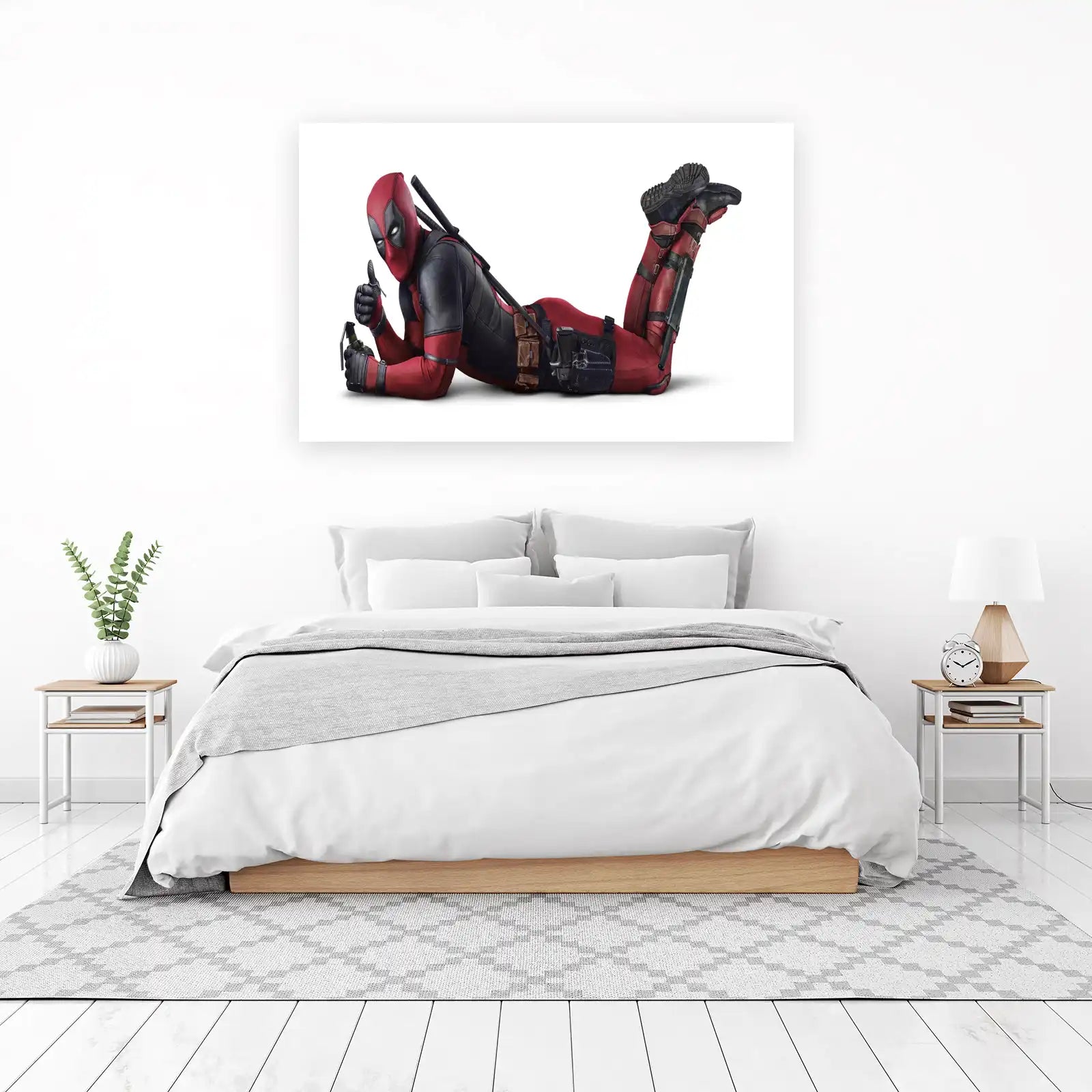 Cool Deadpool Thumbs Up Wall Art