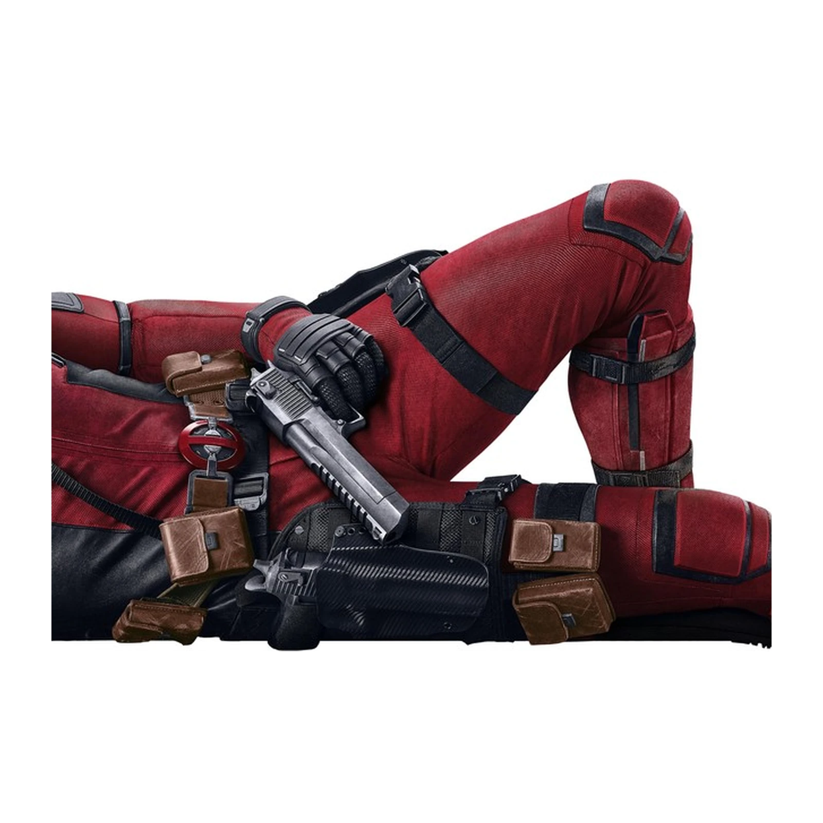Cool Deadpool Relaxing Pose Wall Art