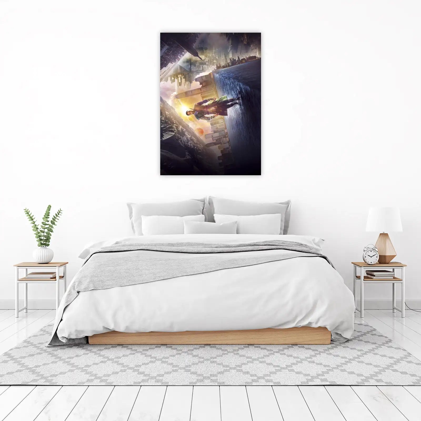 Multiverse Cityscape & Sorcerer Wall Art