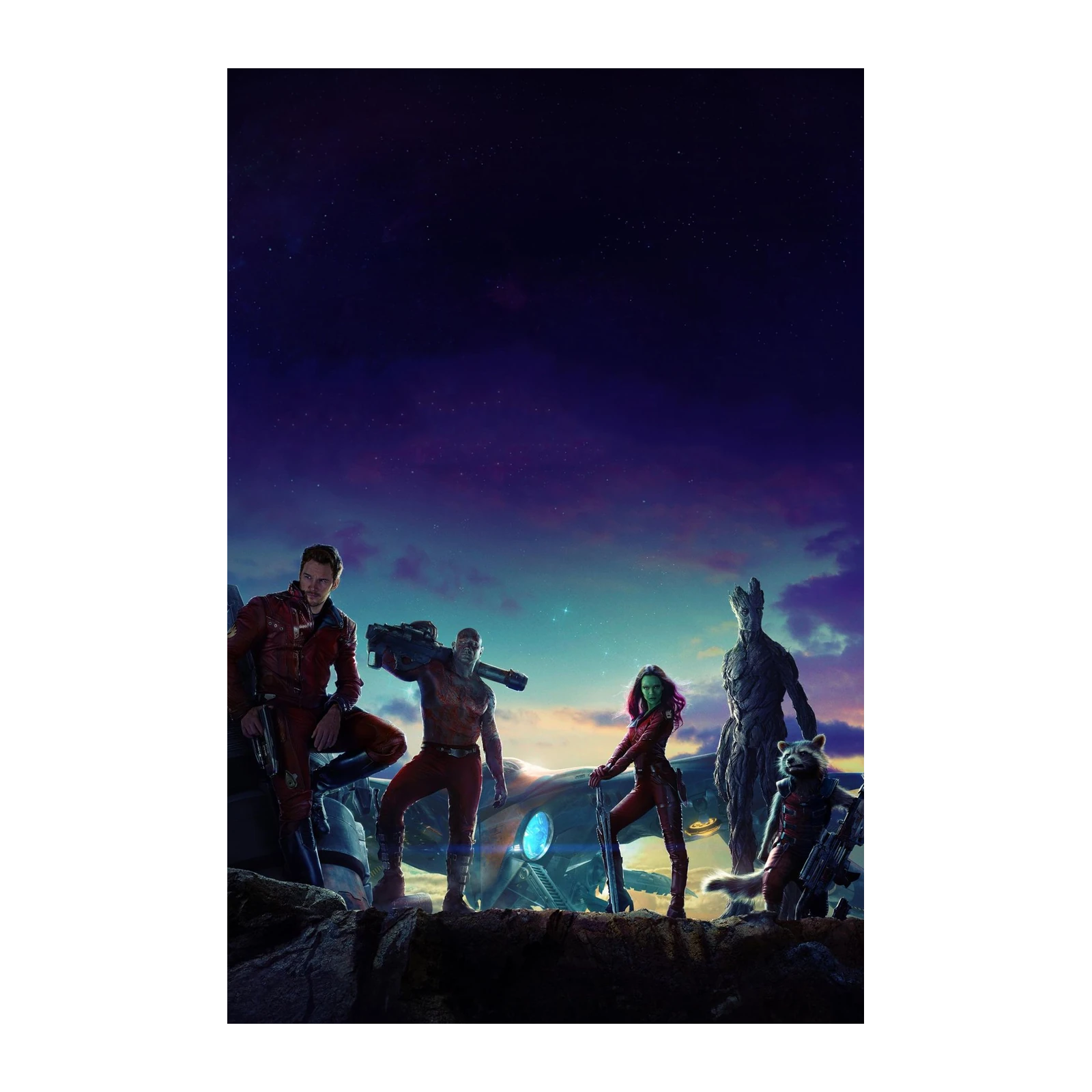 Guardians of the Galaxy Epic Space Adventure Wall Art