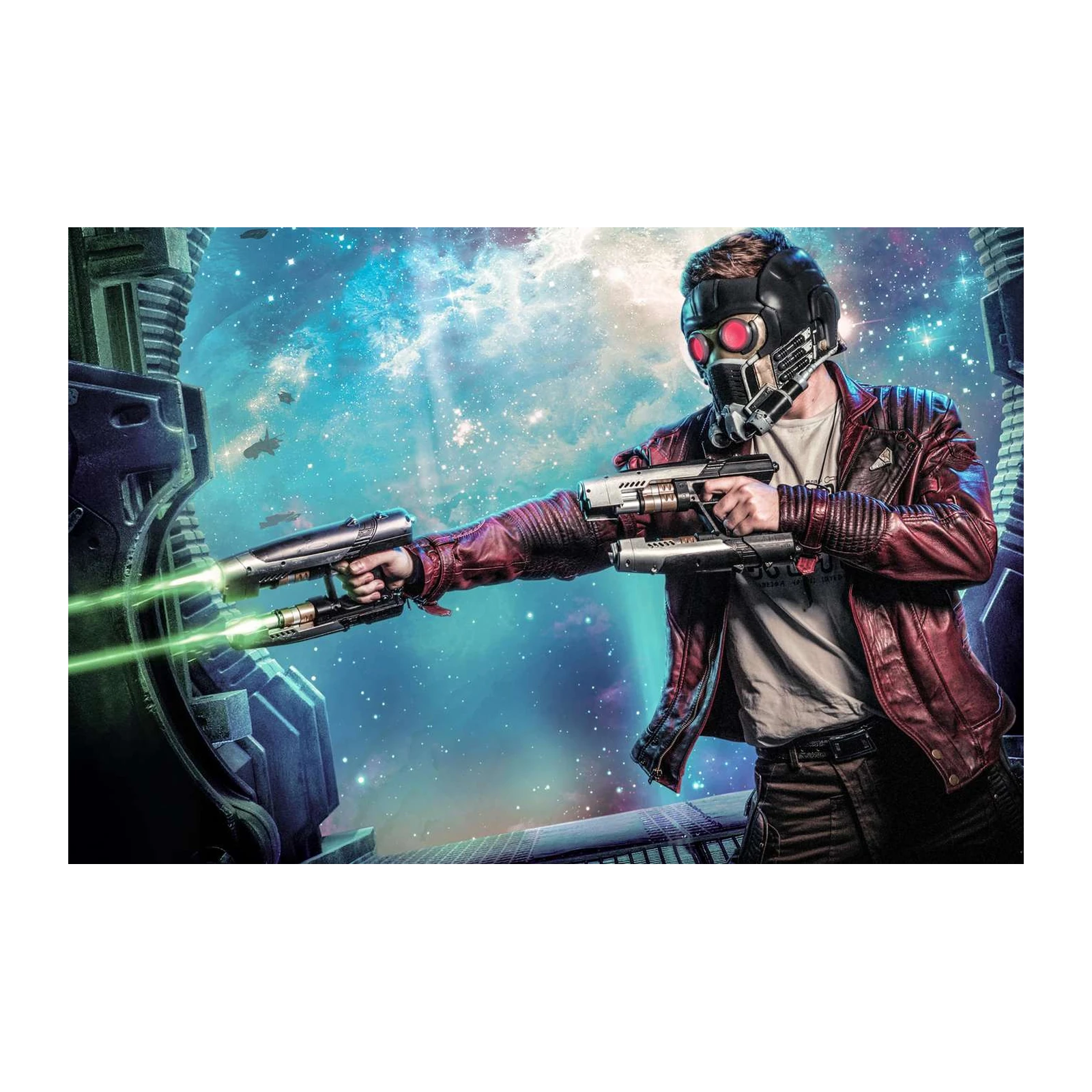 Guardians Star Lord Sci-Fi Action Wall Art