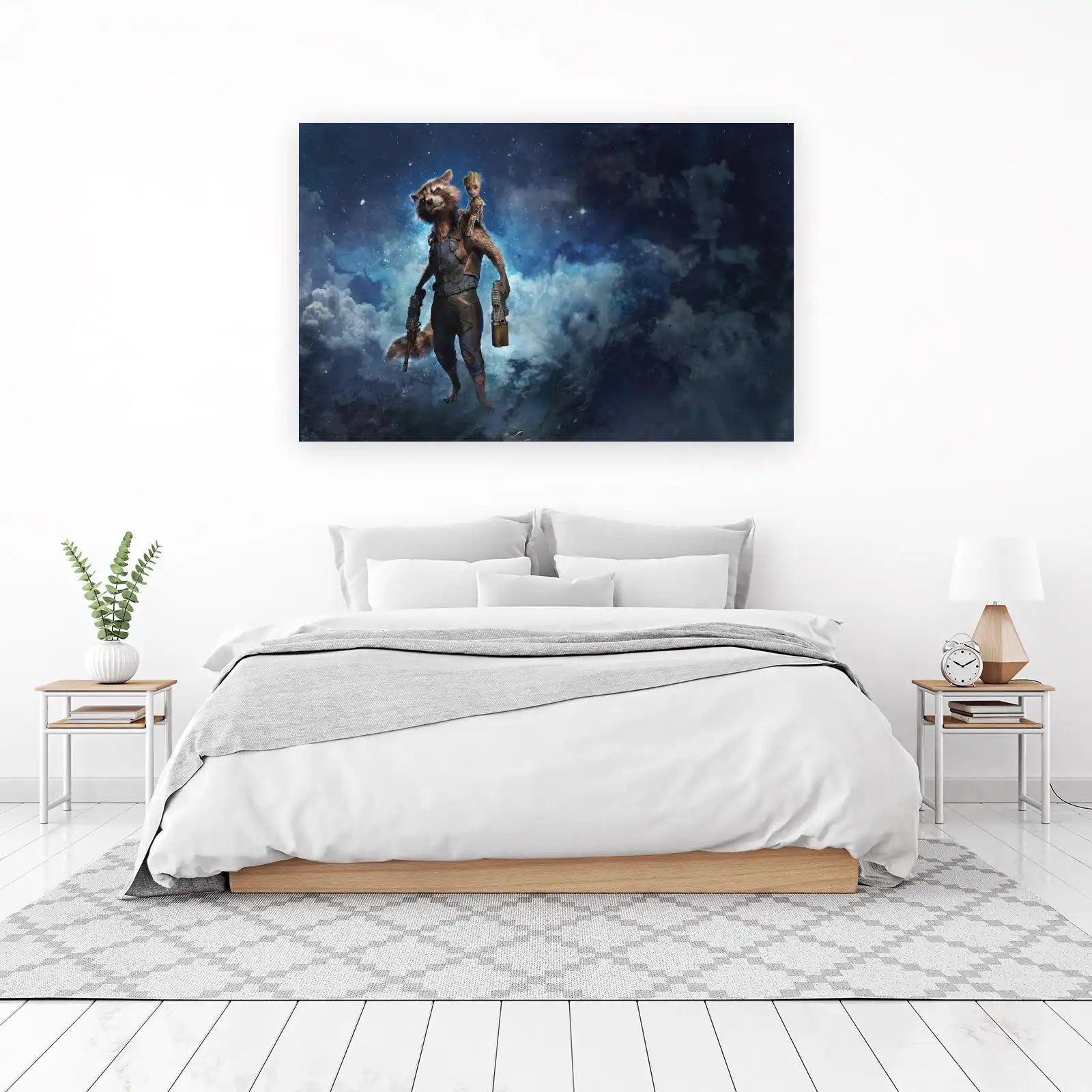 Guardians of the Galaxy Rocket & Groot Wall Art